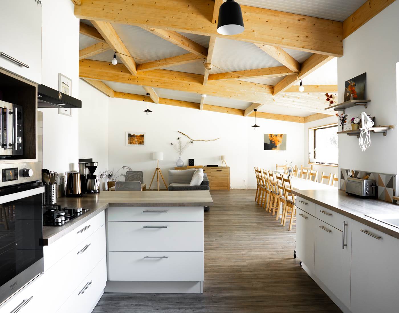 Le Répit de l'Oust - Cuisine ouverte