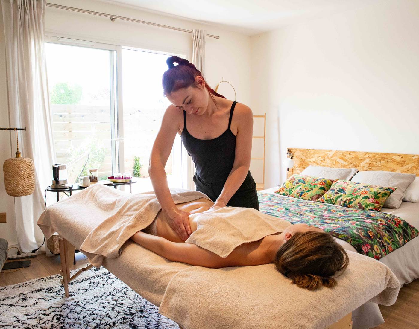 Profitez d'un massage dans votre chambre