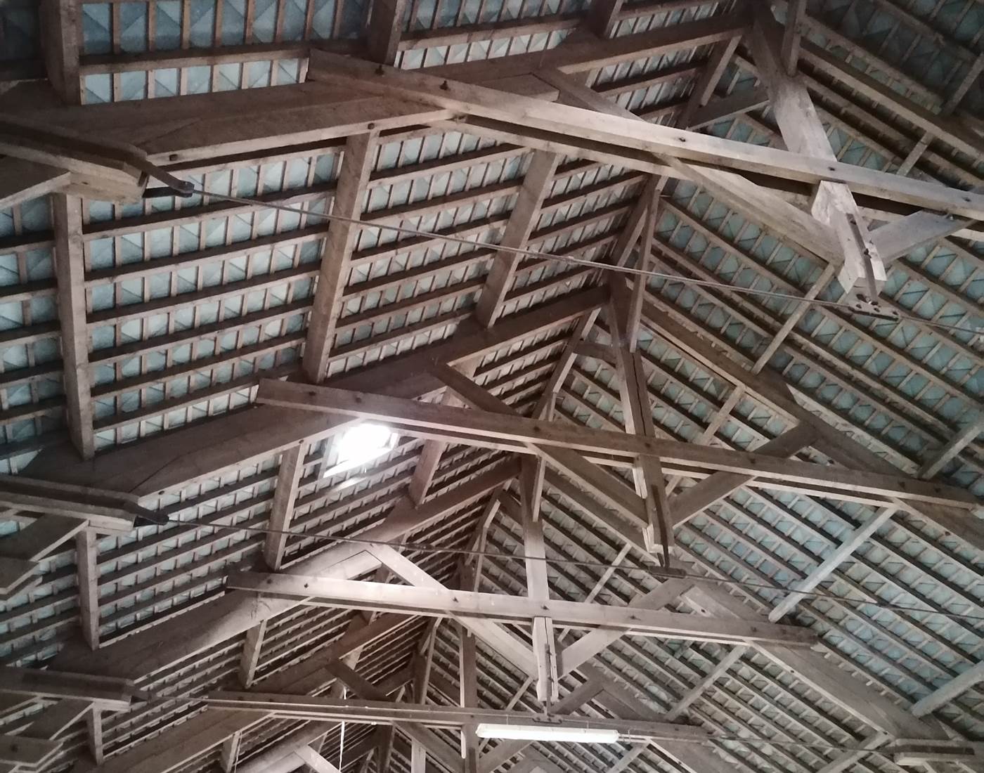 Les bâtiments de la ferme