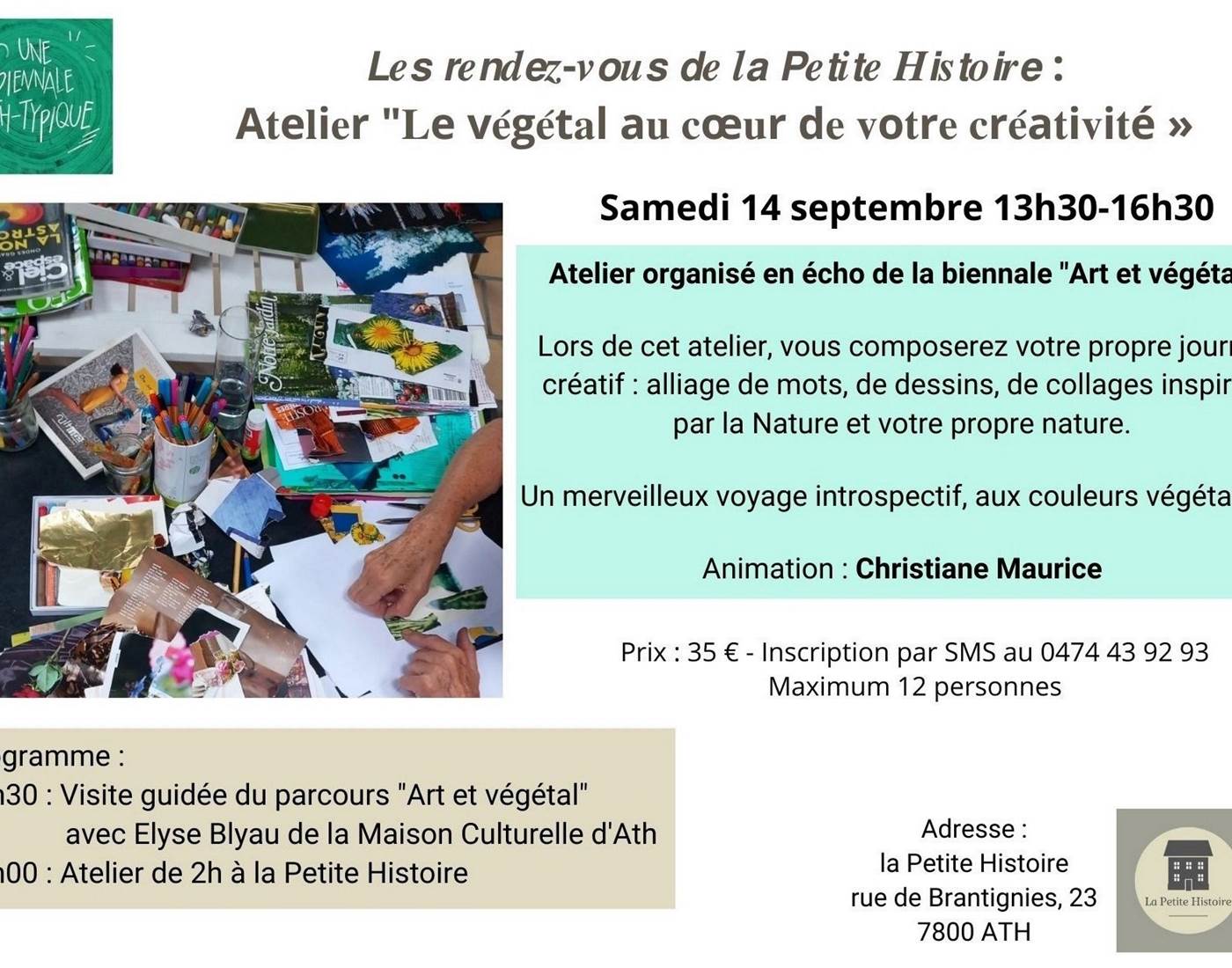 Atelier Art et végétal