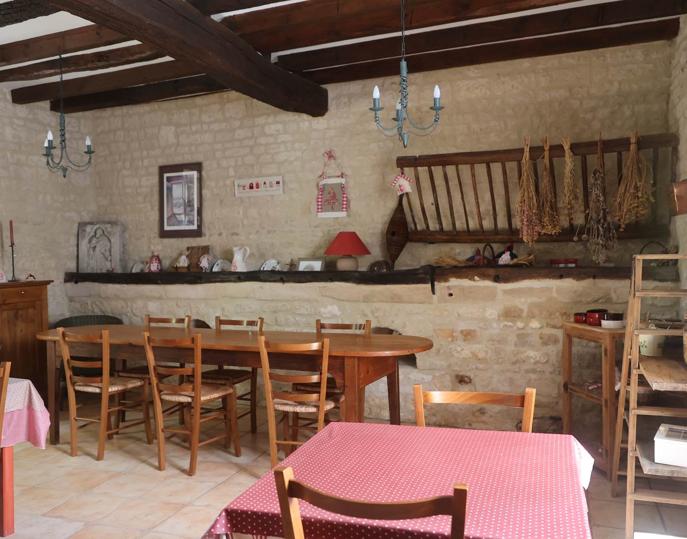 Salle pour les petits déjeuners