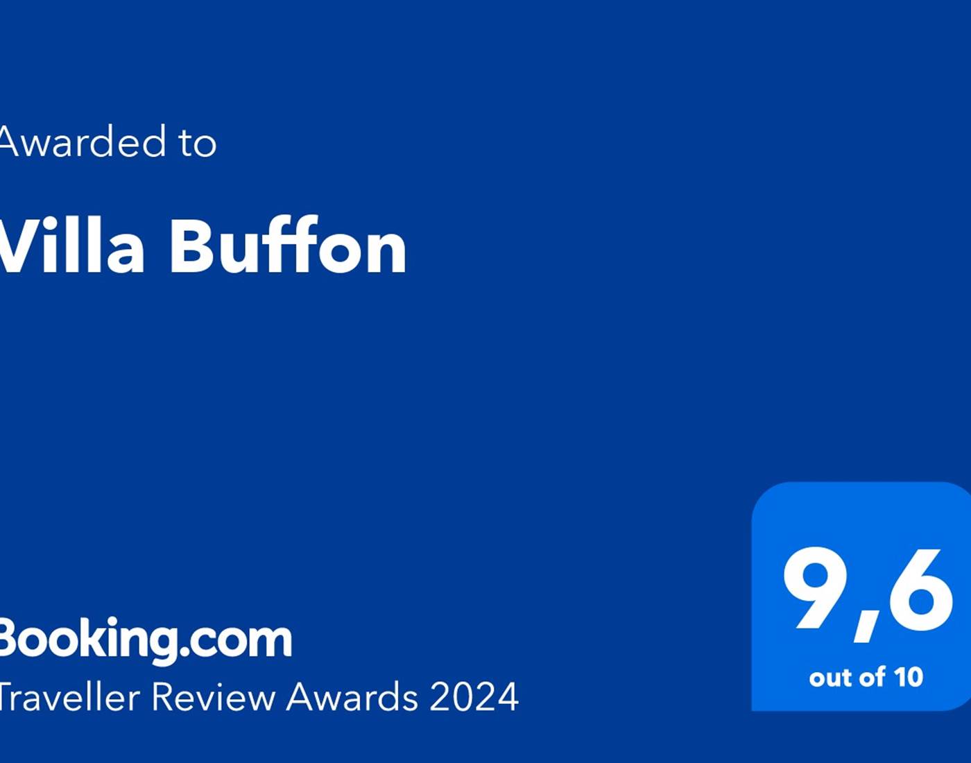 Booking Awards 2024
