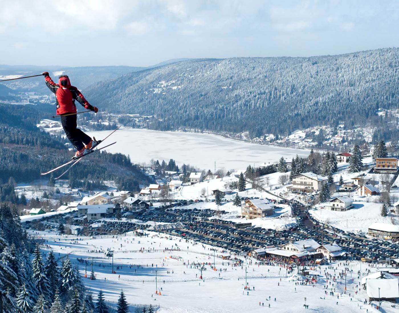 Station de ski de la Mauselaine, Gérardmer, Hautes-Vosges