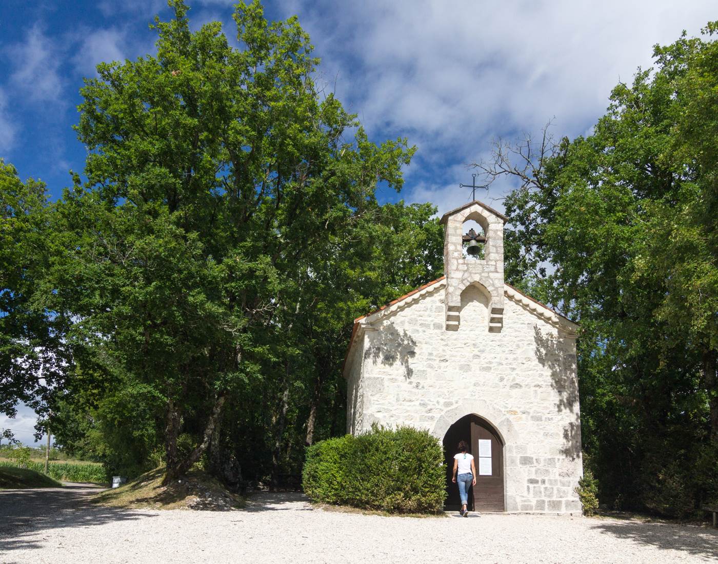 Chapelle St-Jean de Froid à Lascabanes © Lot Tourisme - C