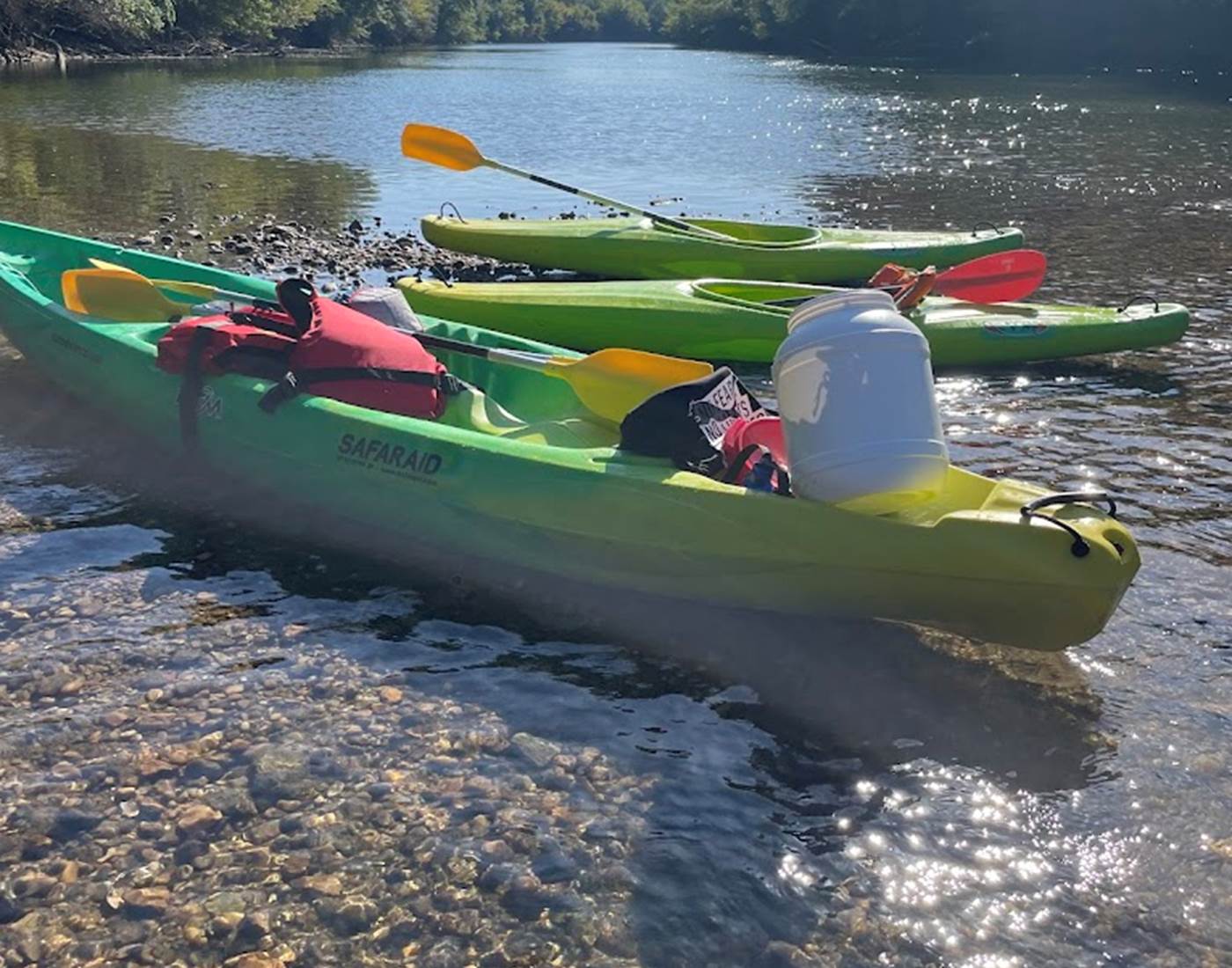 Canoë Kayak sur la Rivière Isle