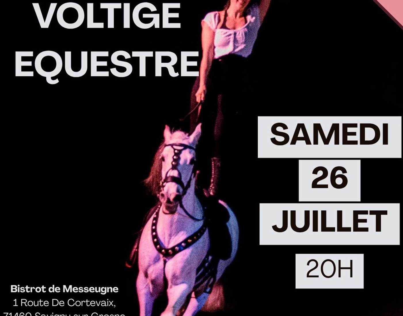 Voltige équestre