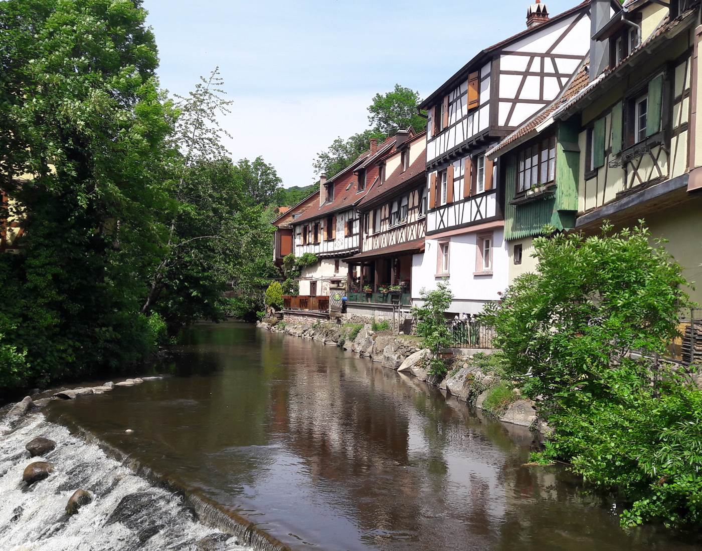 La Weiss (rivière qui traverse Kaysersberg)