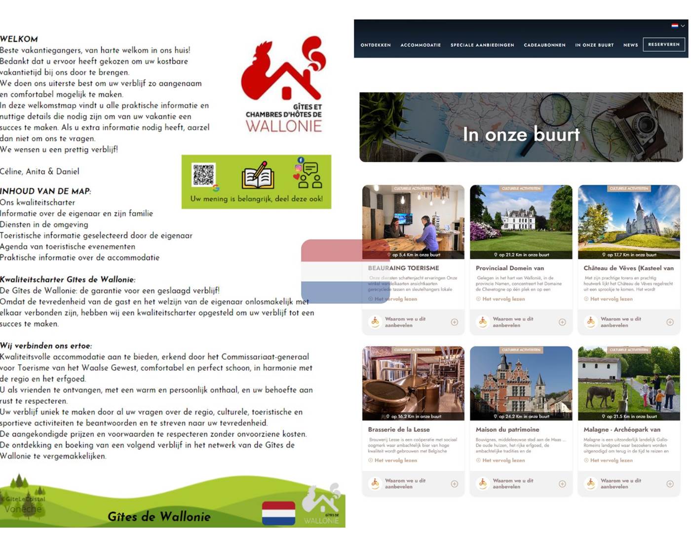 Nederlands – Welkom bij Gîte Le Cristal, uw rustige toevlucht in de Famenne.