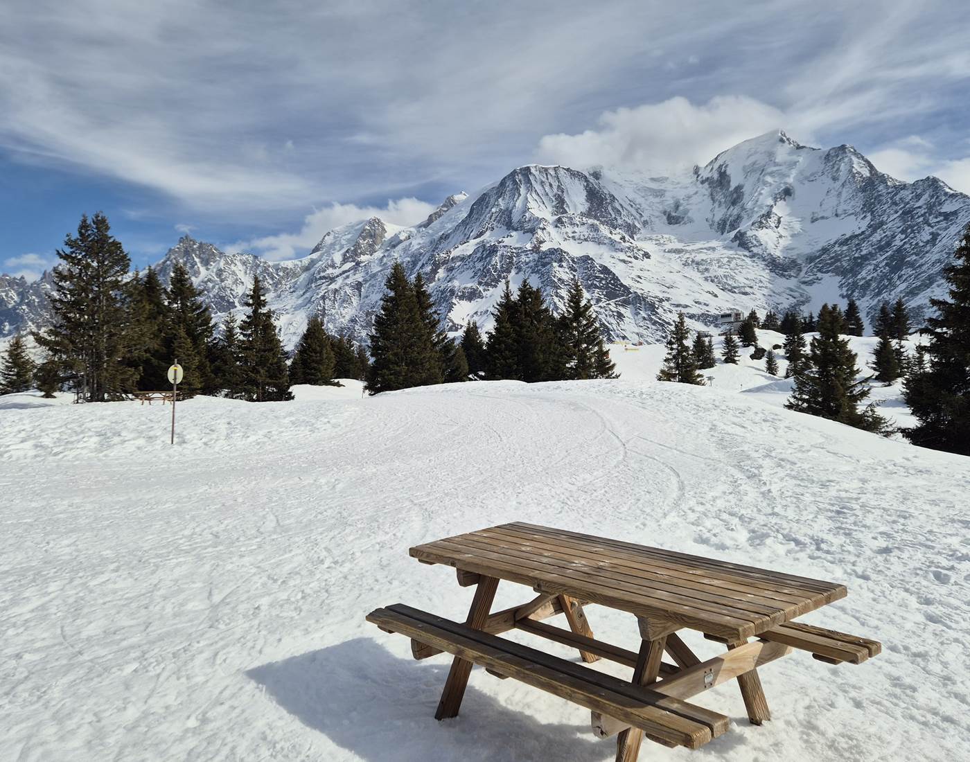 Itinéraire raquette du plateau du Prarion (Houches)