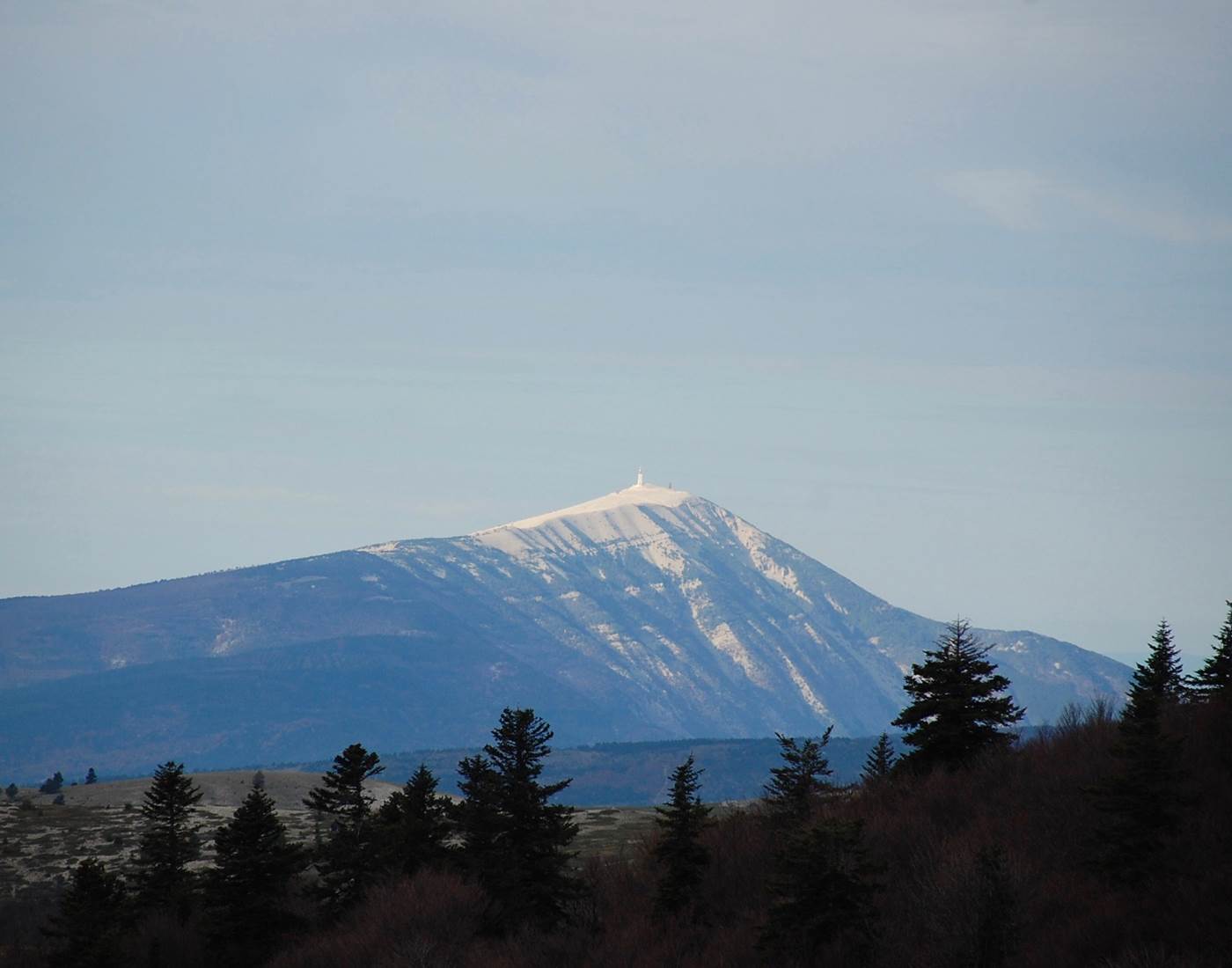 Vue sur le Mont Ventoux