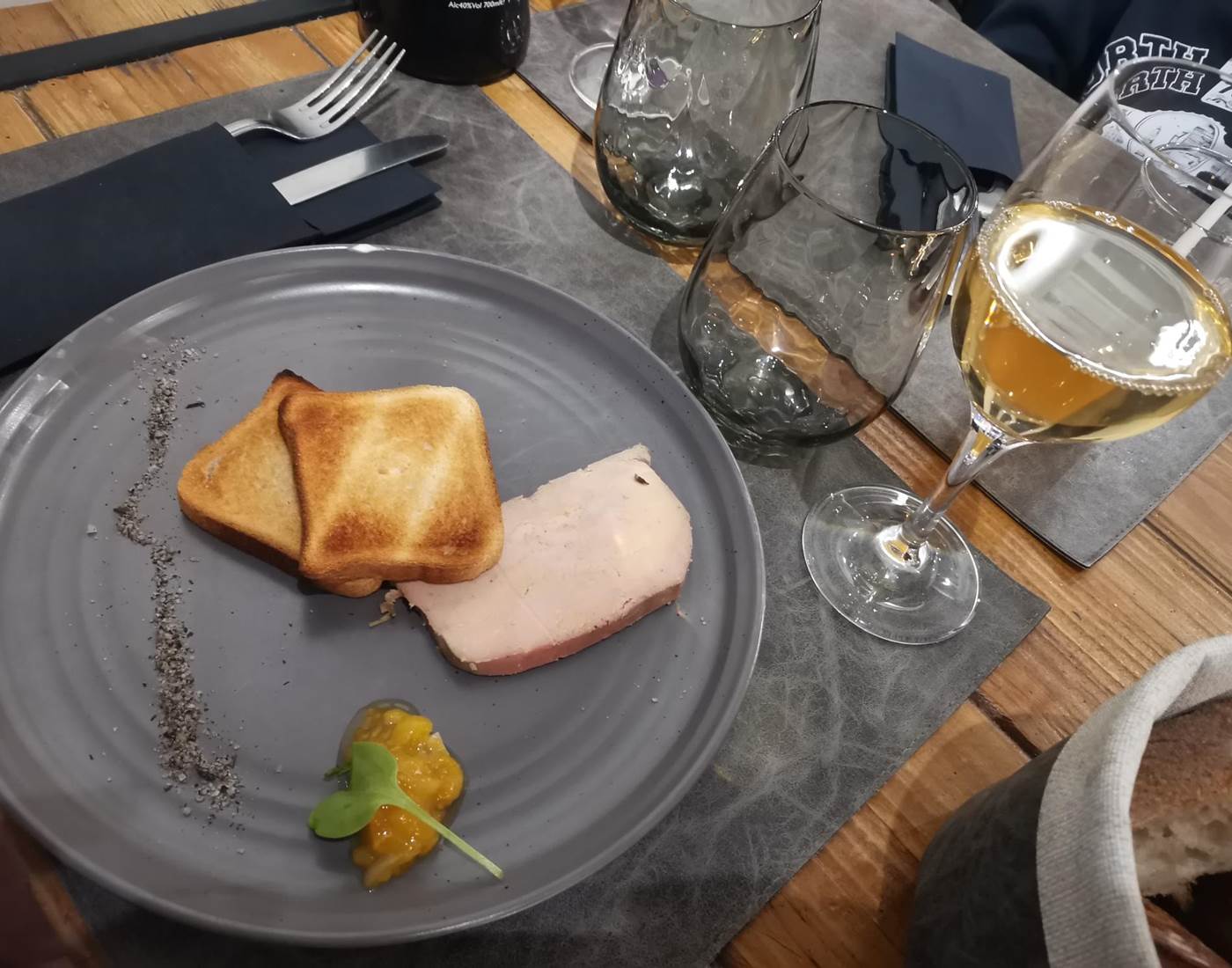 Foie gras du Puits Fleuri.