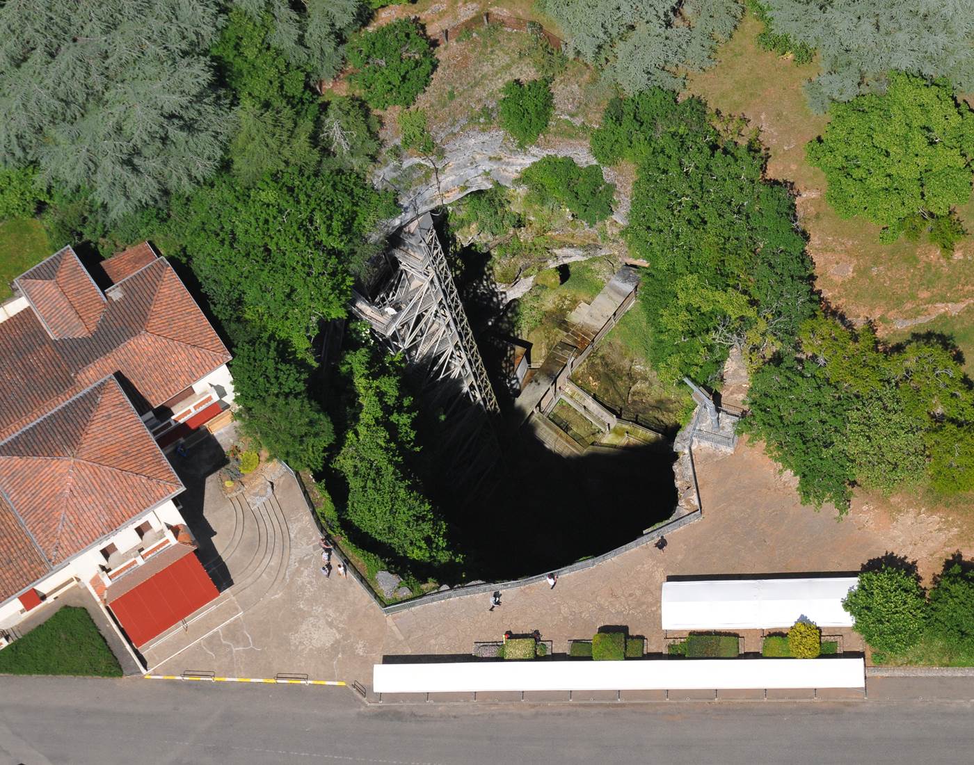 Orifice du Gouffre de Padirac - © A