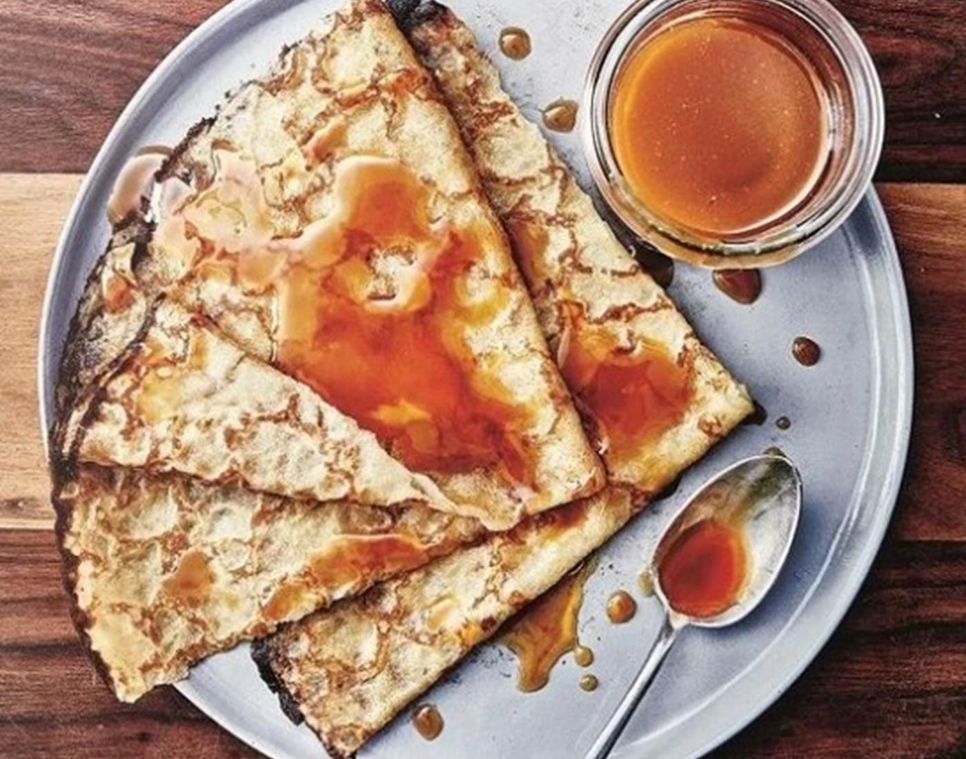Crêpes au caramel beurre salé