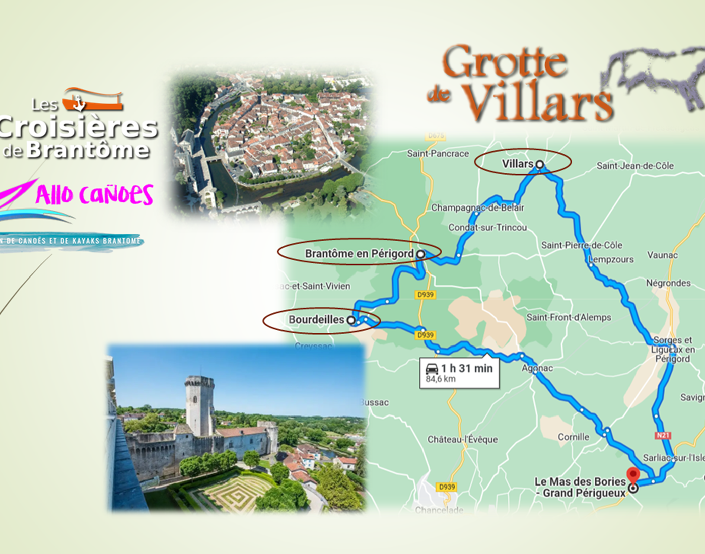 Villars Brantôme Bourdeilles