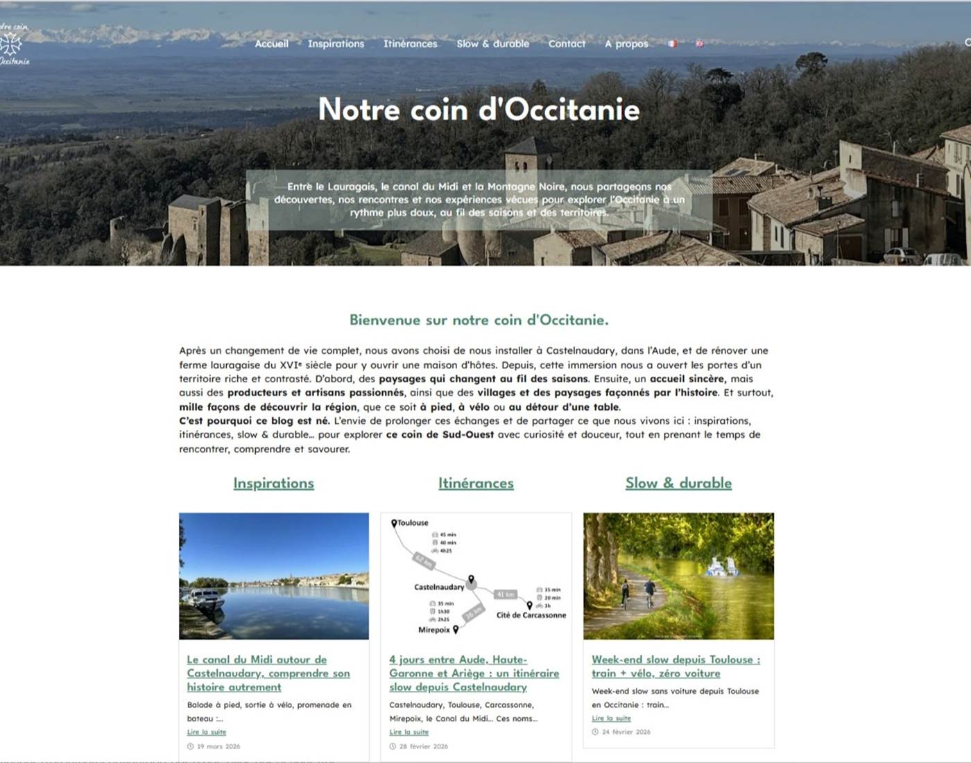 Blog - Notre coin d'Occitanie