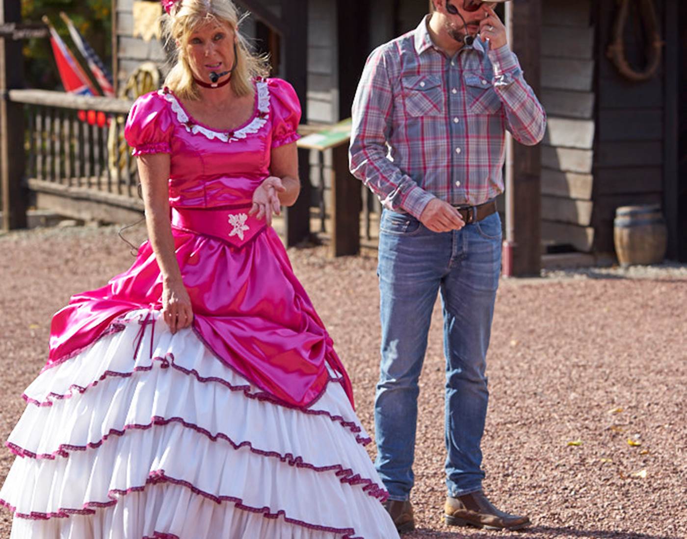 Jean-Claude Sferruggia et Nicole Taquet Western-city Chaudfontaine