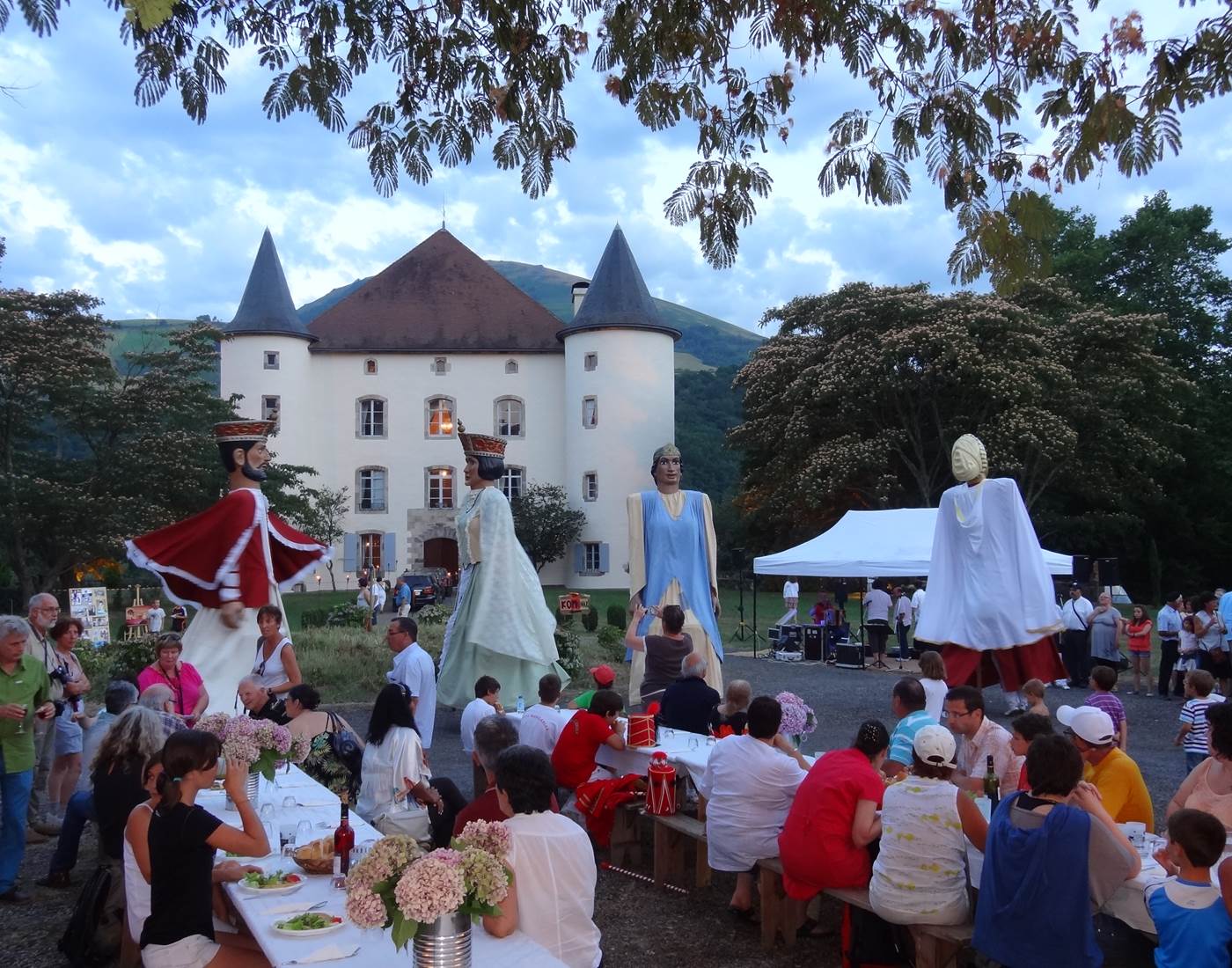 Visite_fete chateau Etxauz Baigorry