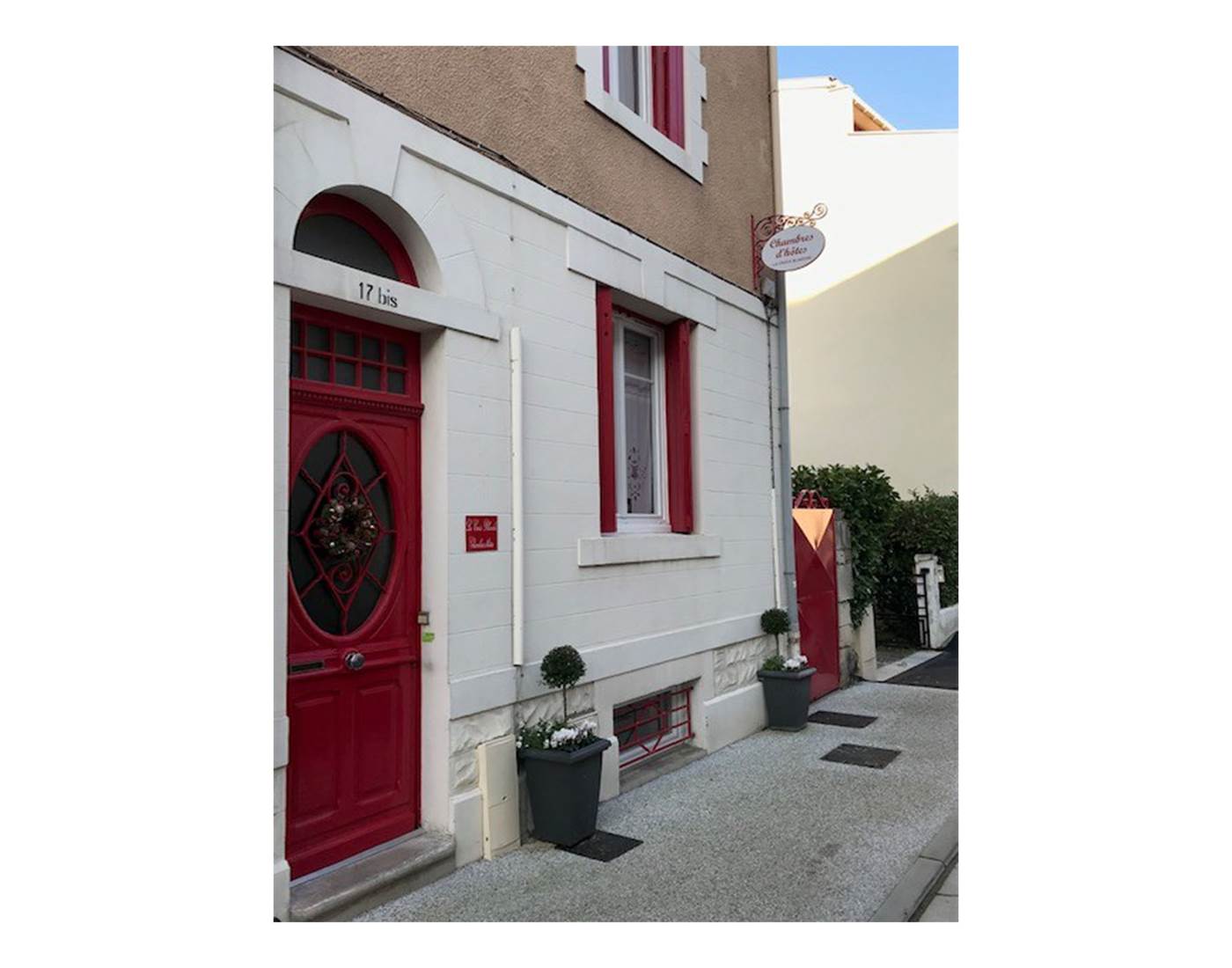 Porte d'entrée-page