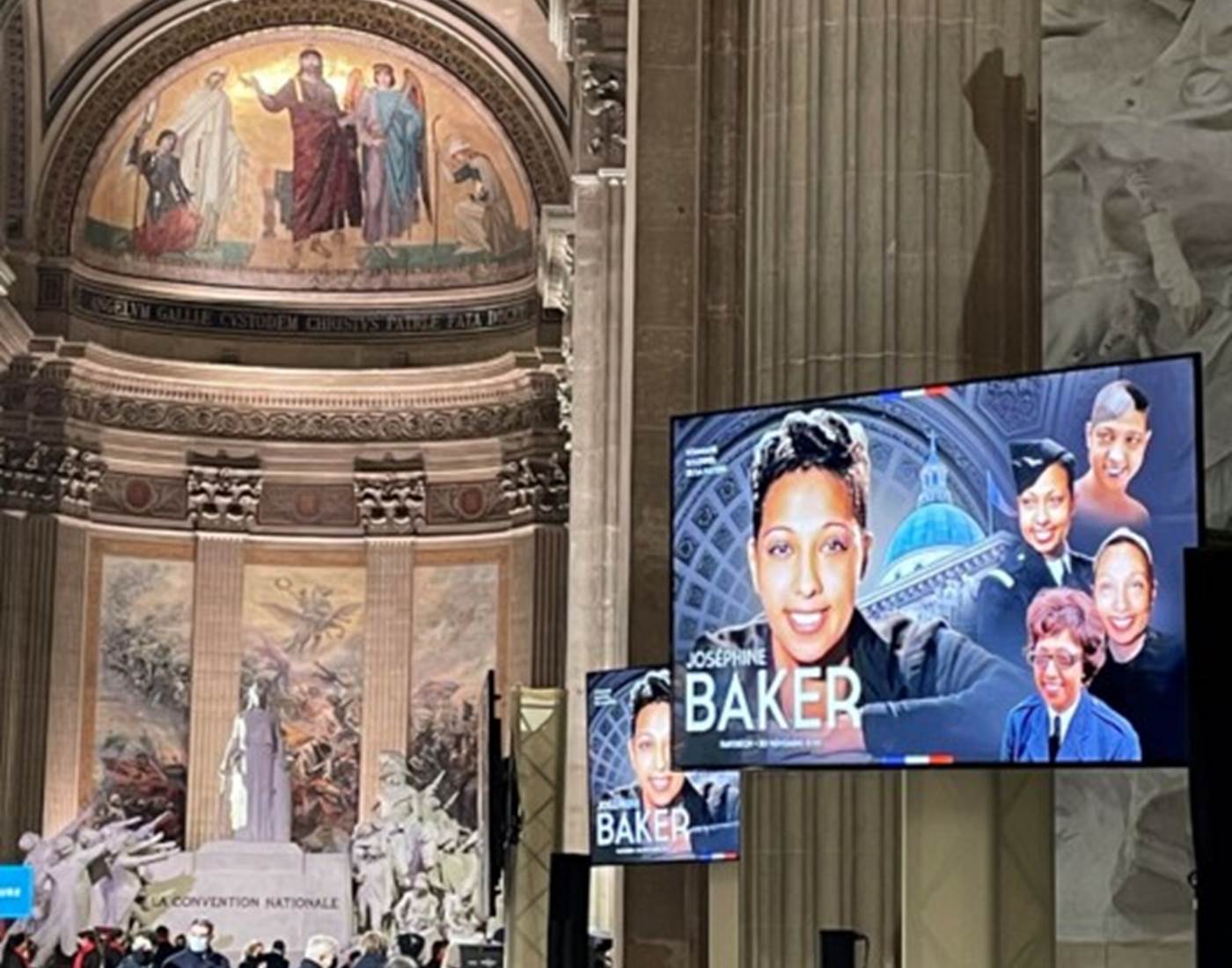 Joséphine Baker au Panthéon-page