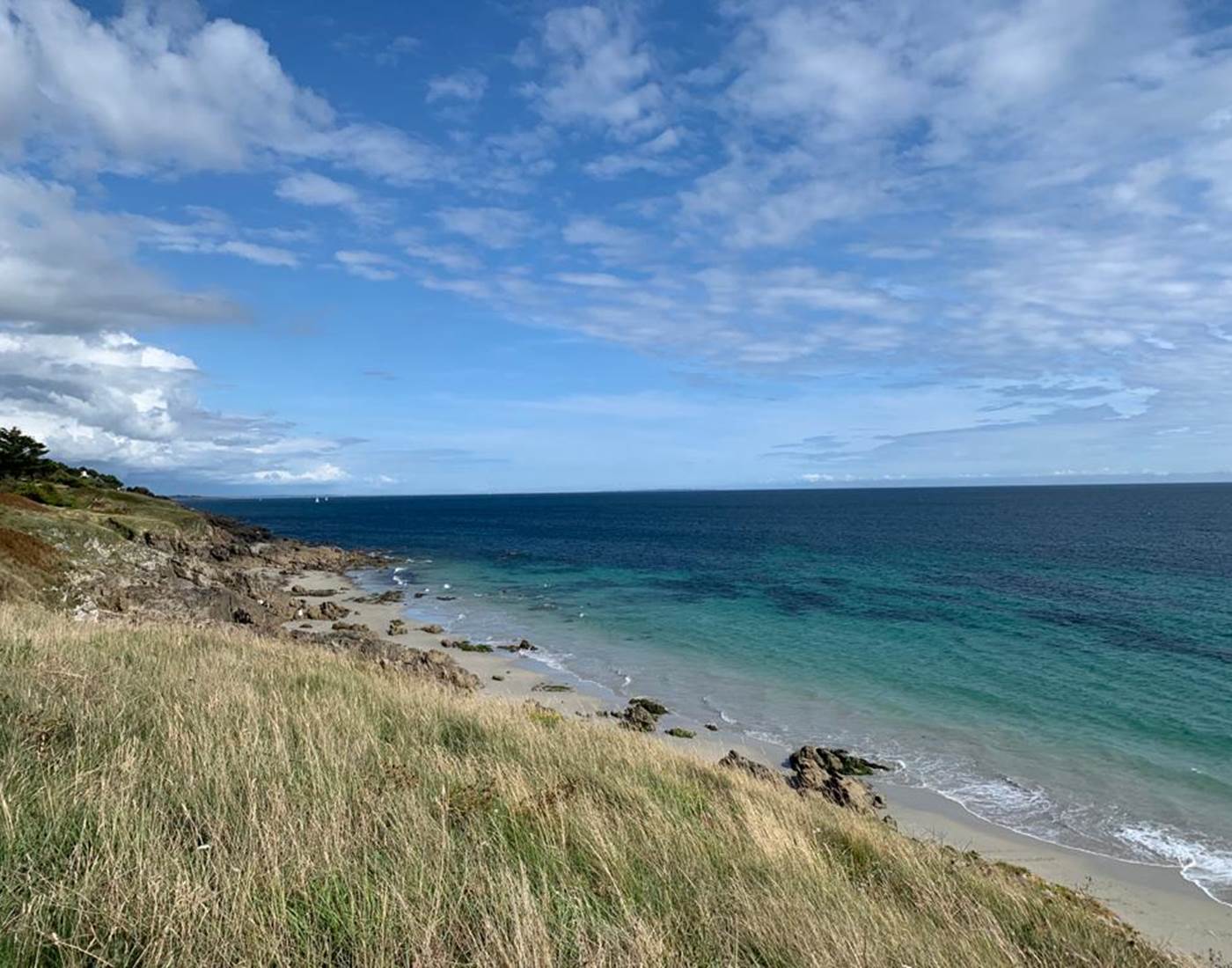 Sentier côtier GR34 Plage Grise Moëlan sur Mer-page