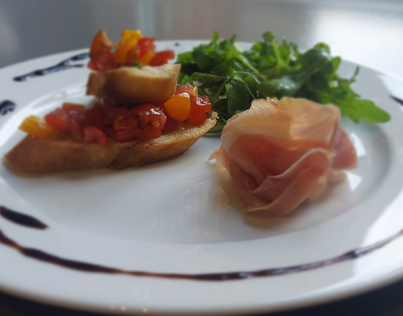 Bruschetta aux tomates du jardin