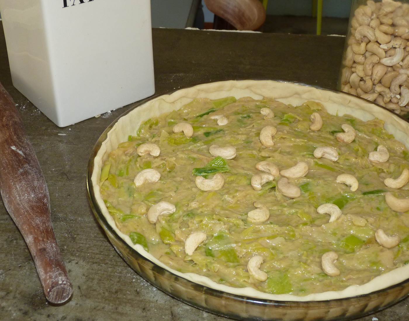 tarte aux poireaux prête à cuire-news