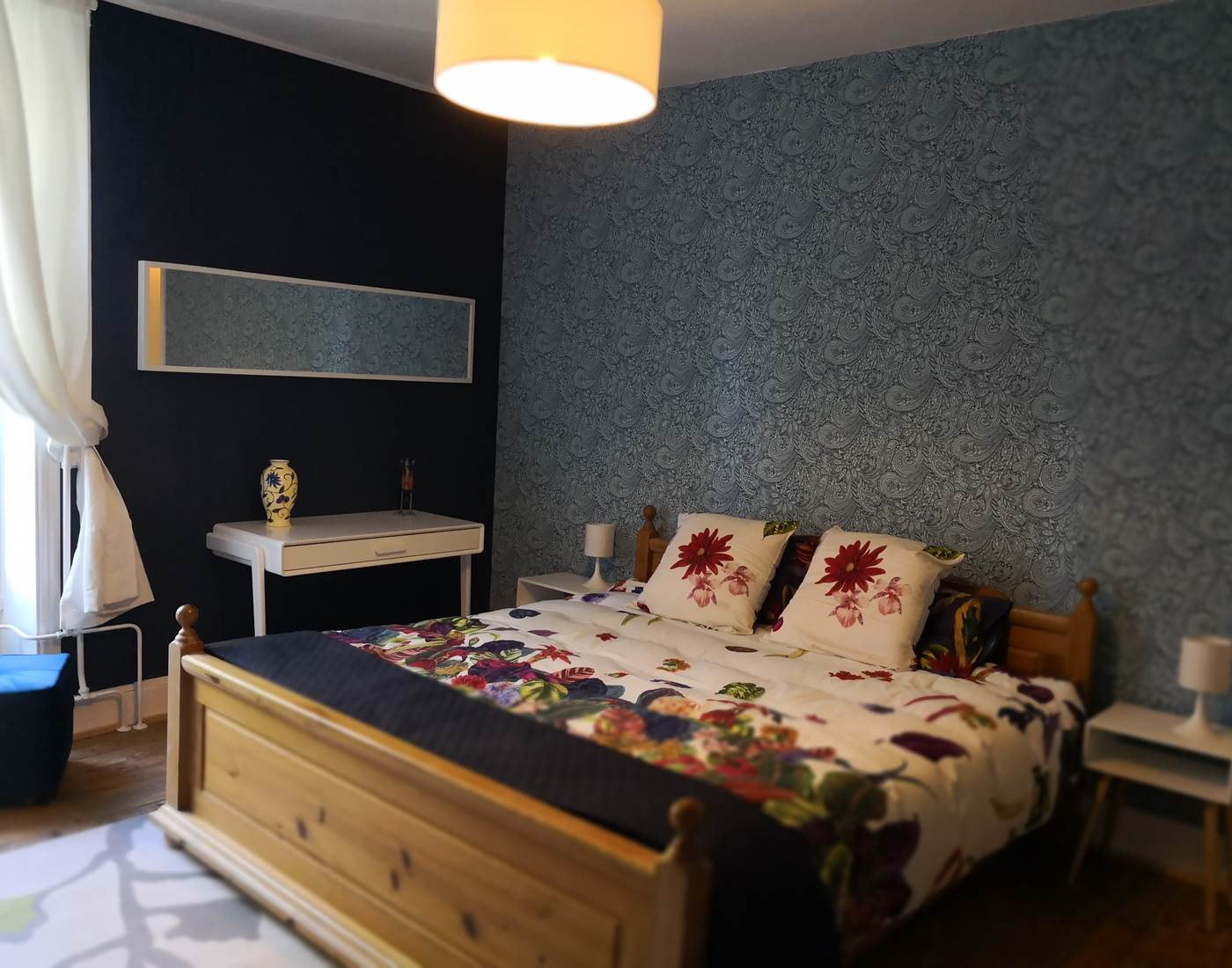 Maison Courbarien- chambre double "Lazuli"