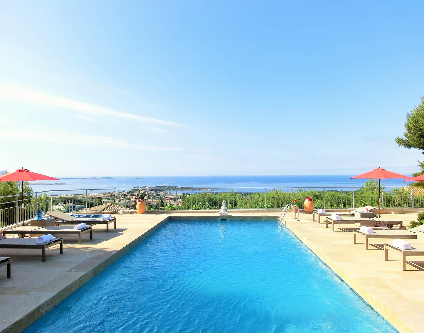 Piscine Villa Azur Golf