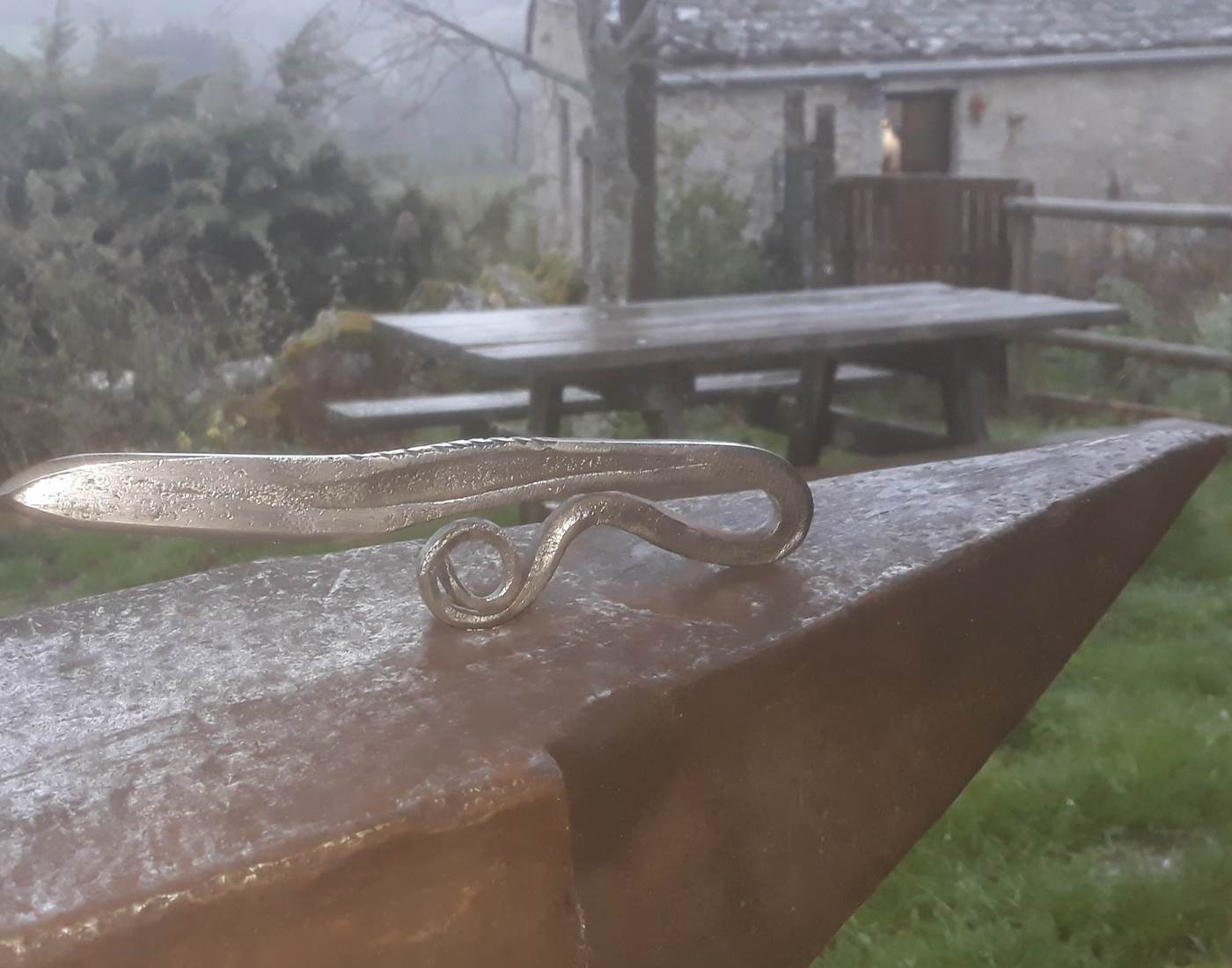 Couteau confectioné à notre forge