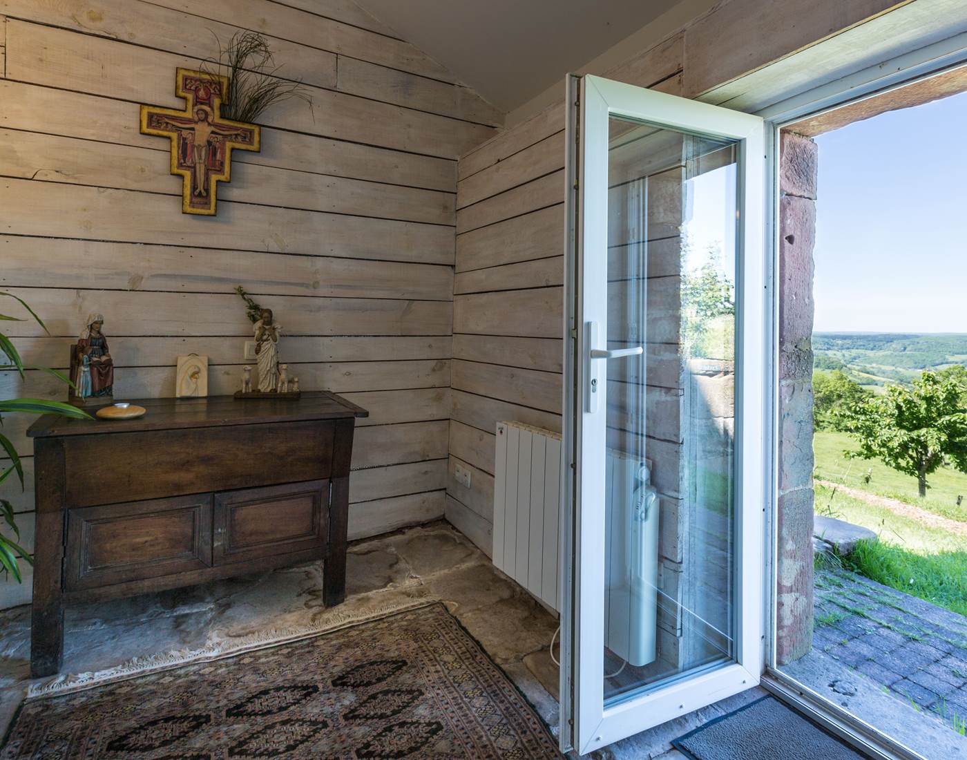 Vue sur Turenne depuis l'oratoire