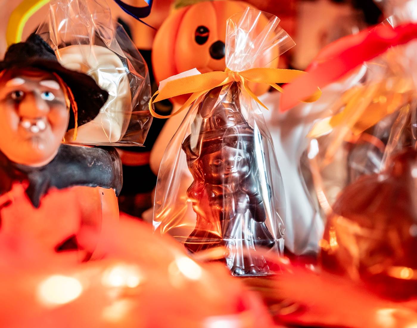 Figurine creuse en chocolat pour Halloween