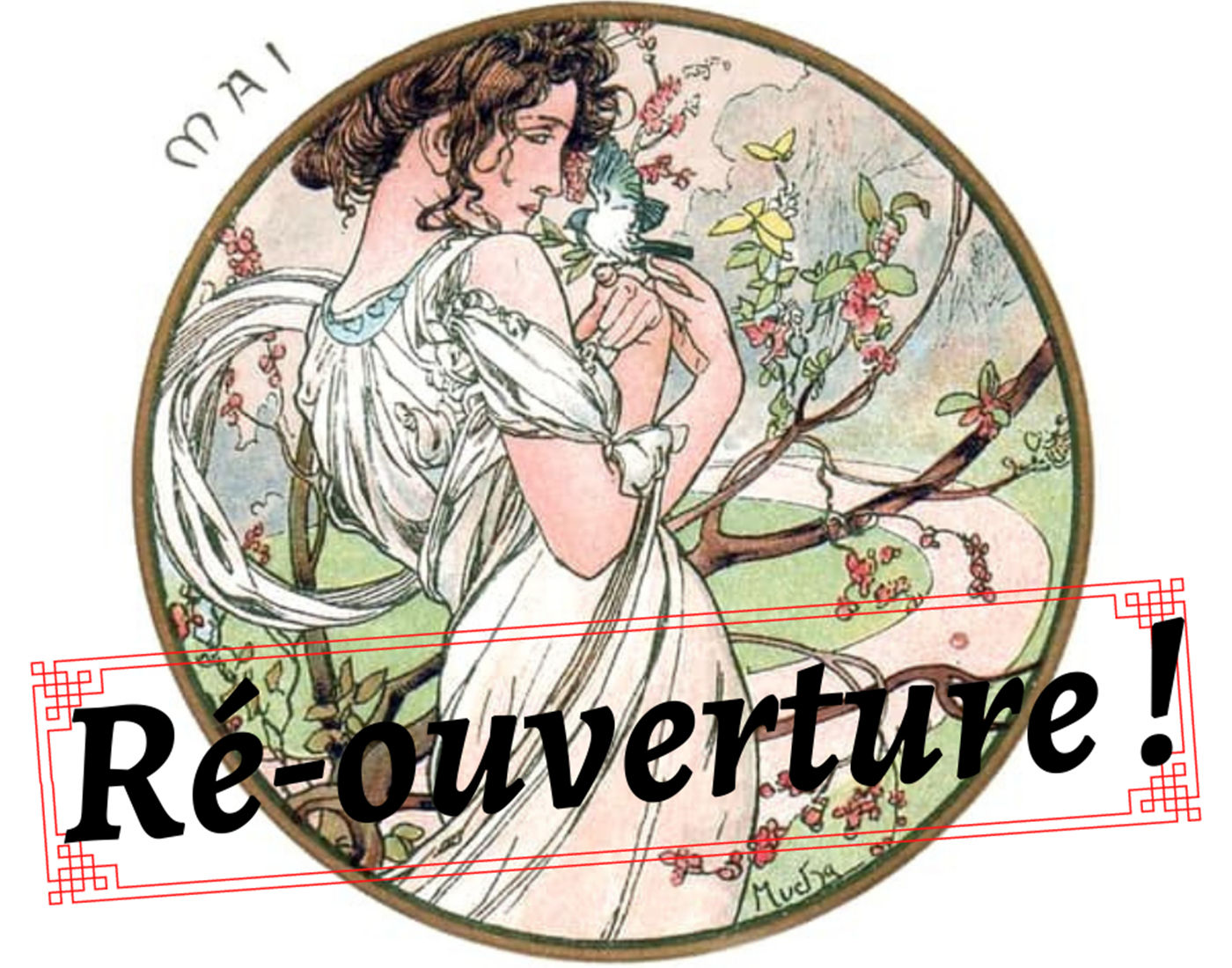 Alphonse Mucha, Mai, 1899