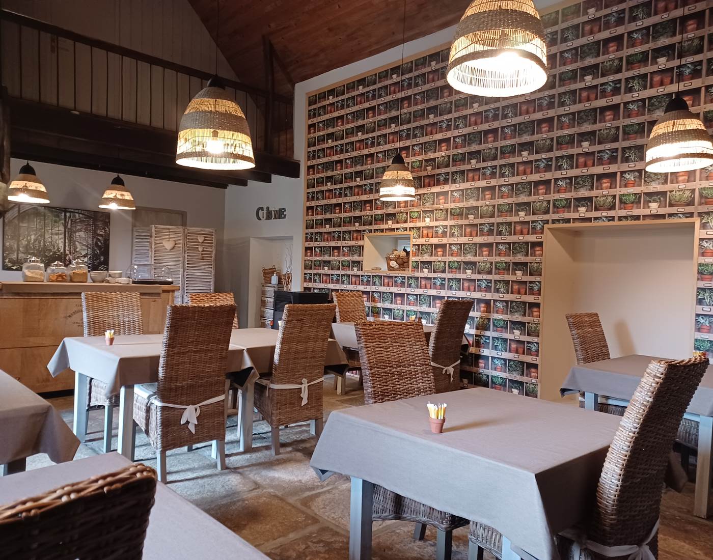 Le Colombier Bretagne - Salle des petits déjeuners