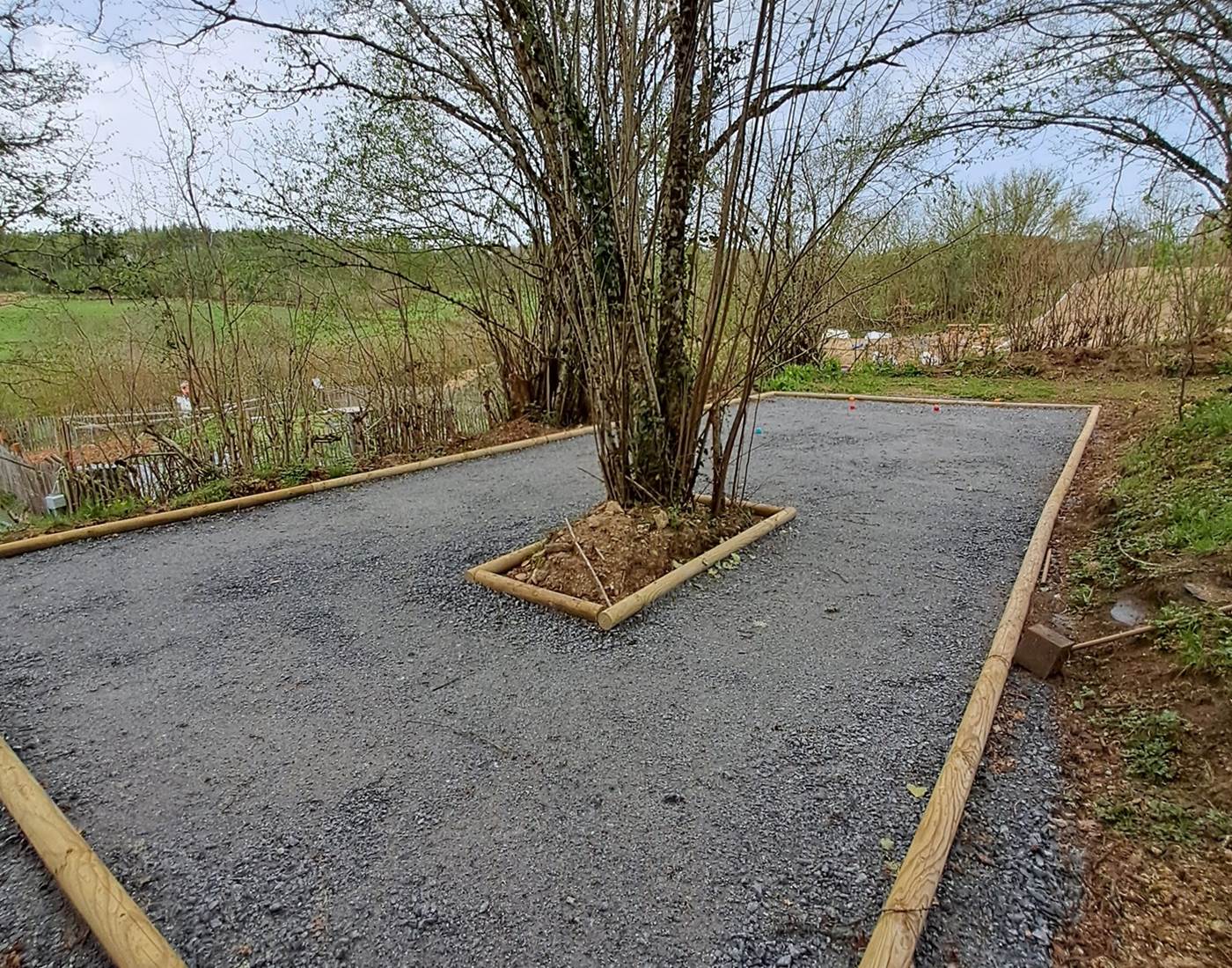 Terrain de pétanque