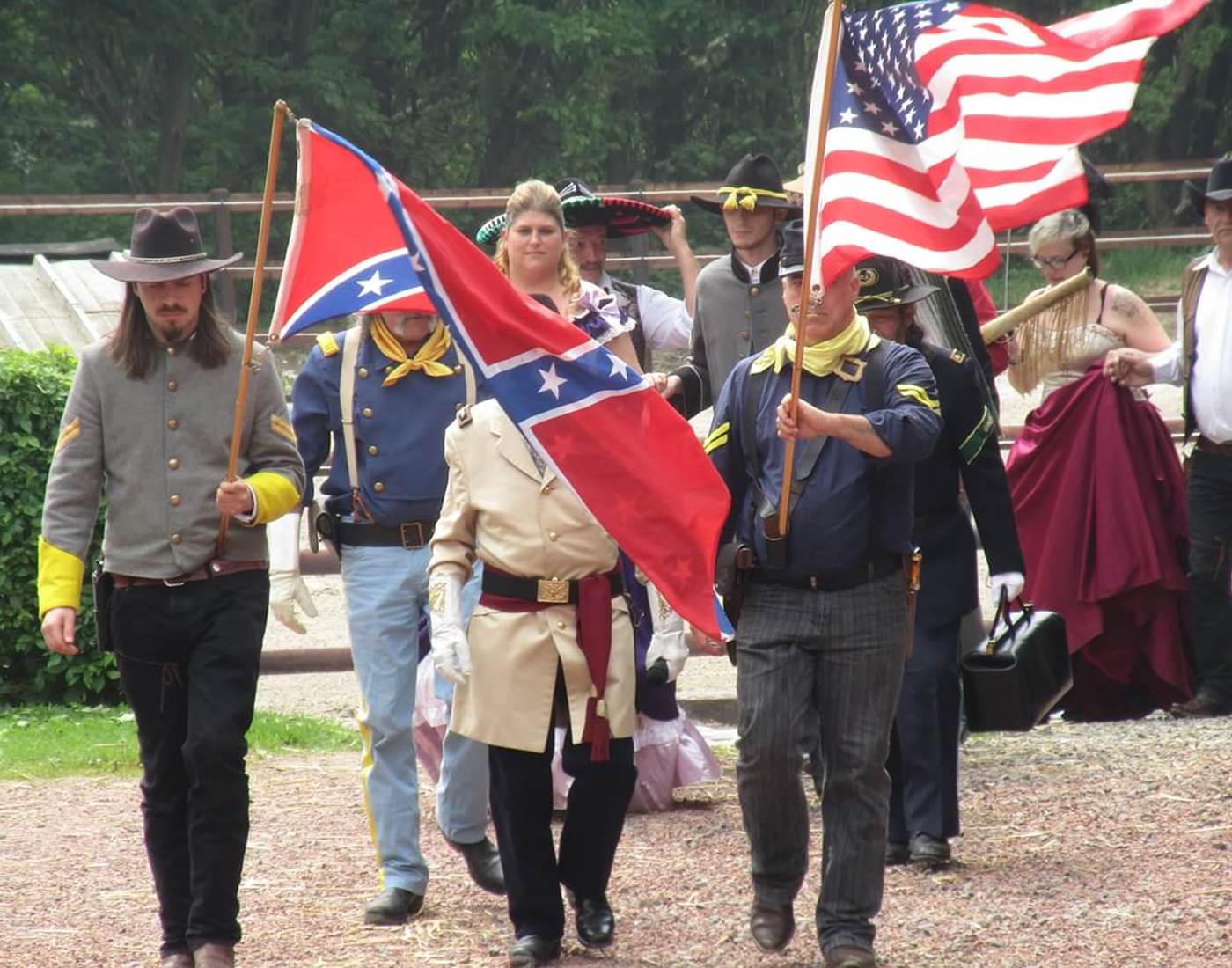 Parade de Western-city attraction touristique