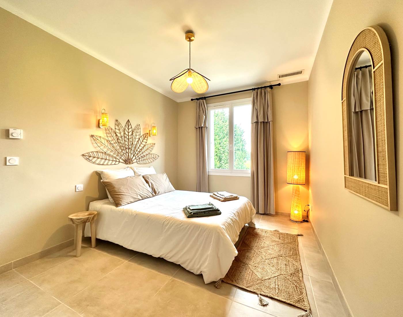 Chambre 3 - Etage avec lit 140/200