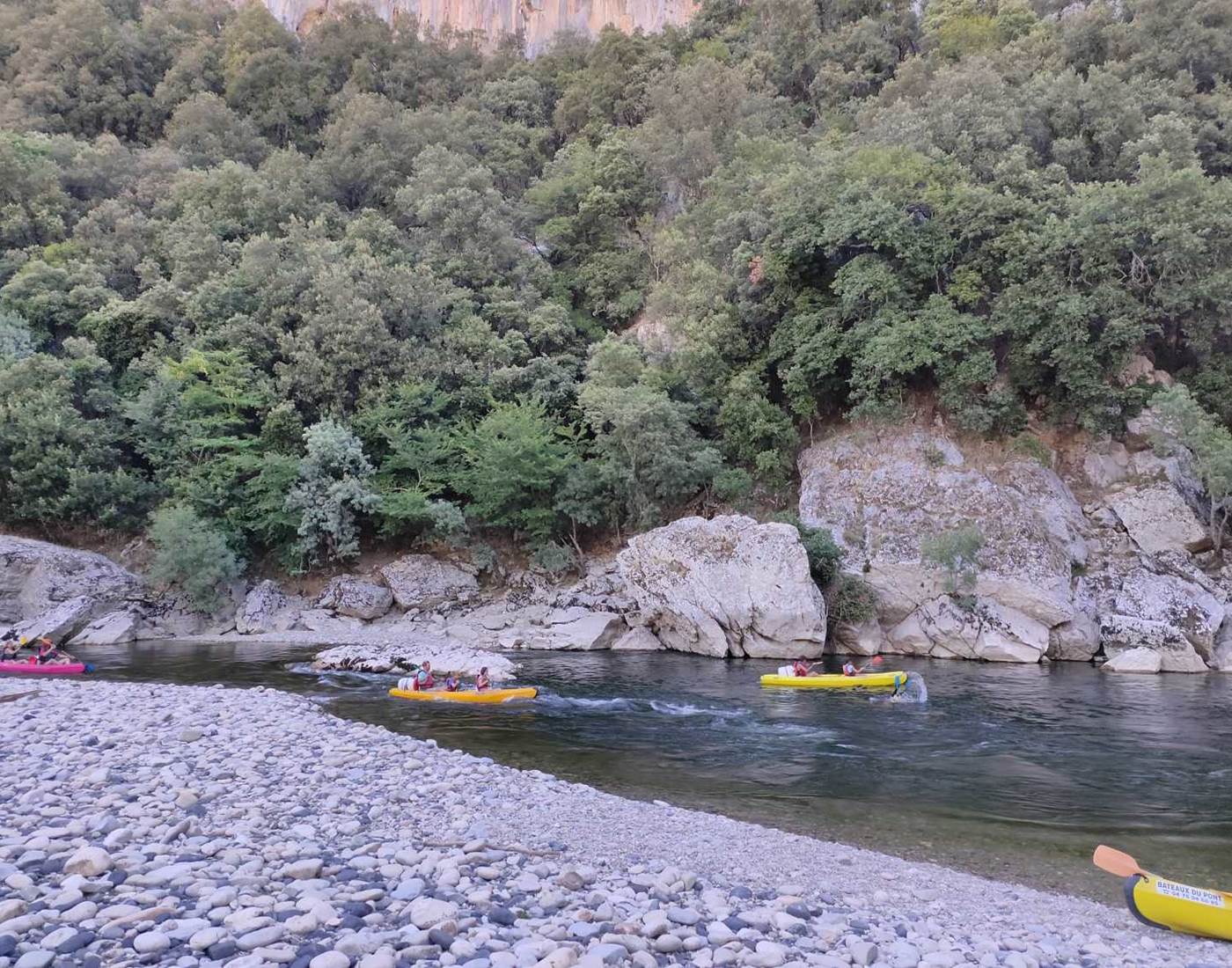 Le rapide de la dent noire