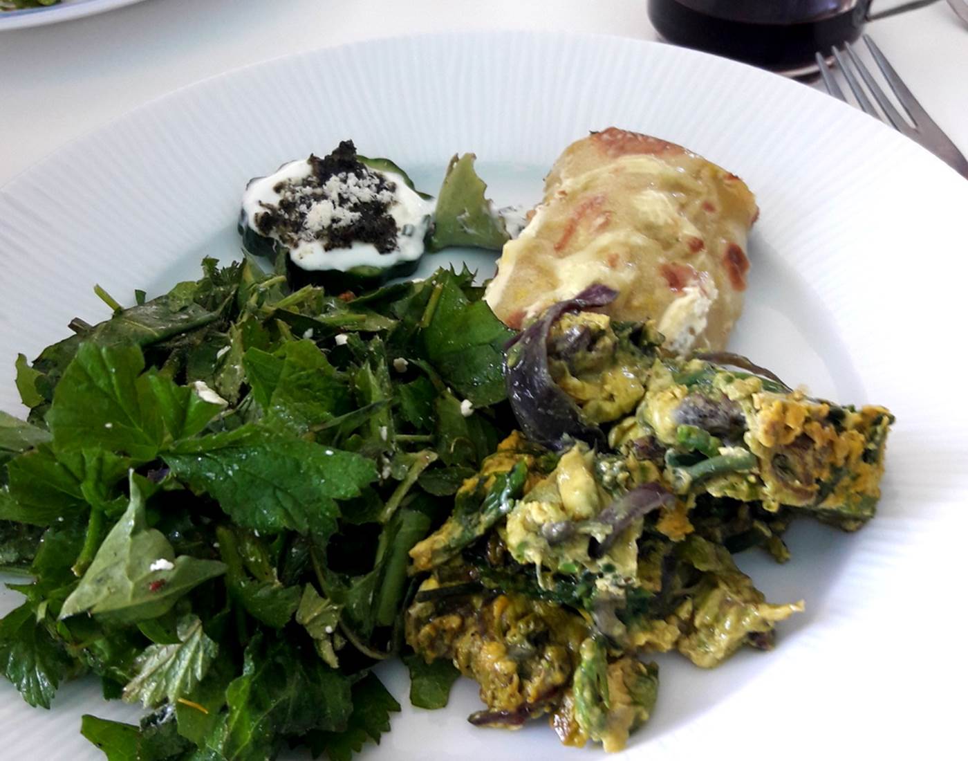 Exemple de plats cuisinés entre nous