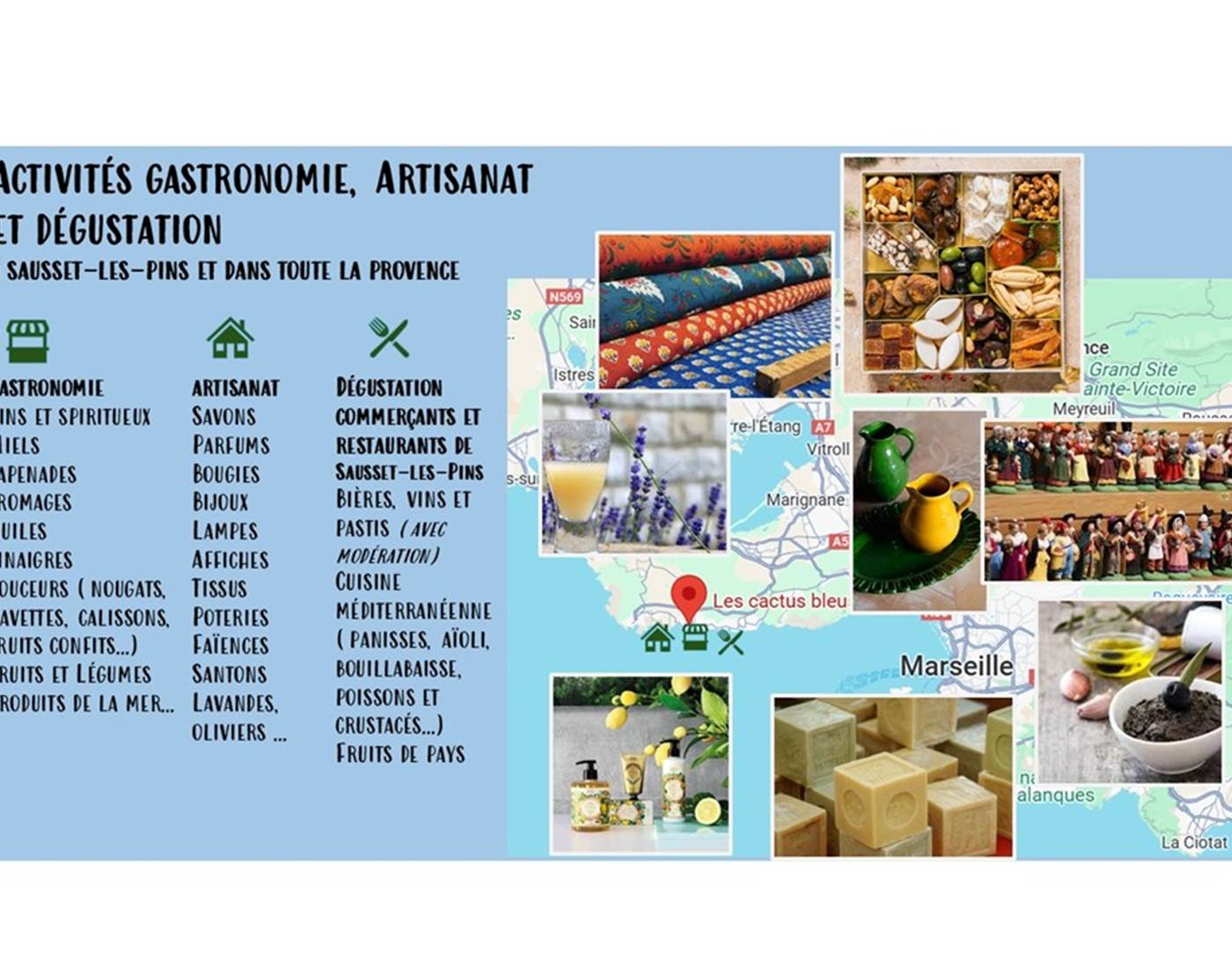 Gastronomie et artisanat