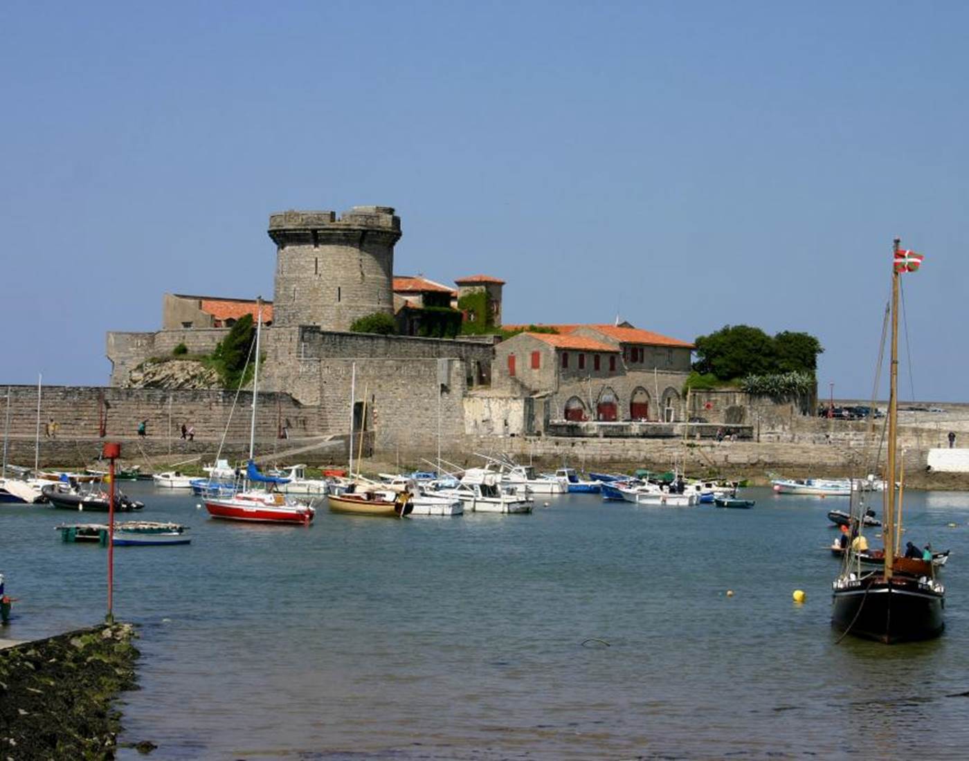 Visite_fort de socoa baie de St Jean de Luz