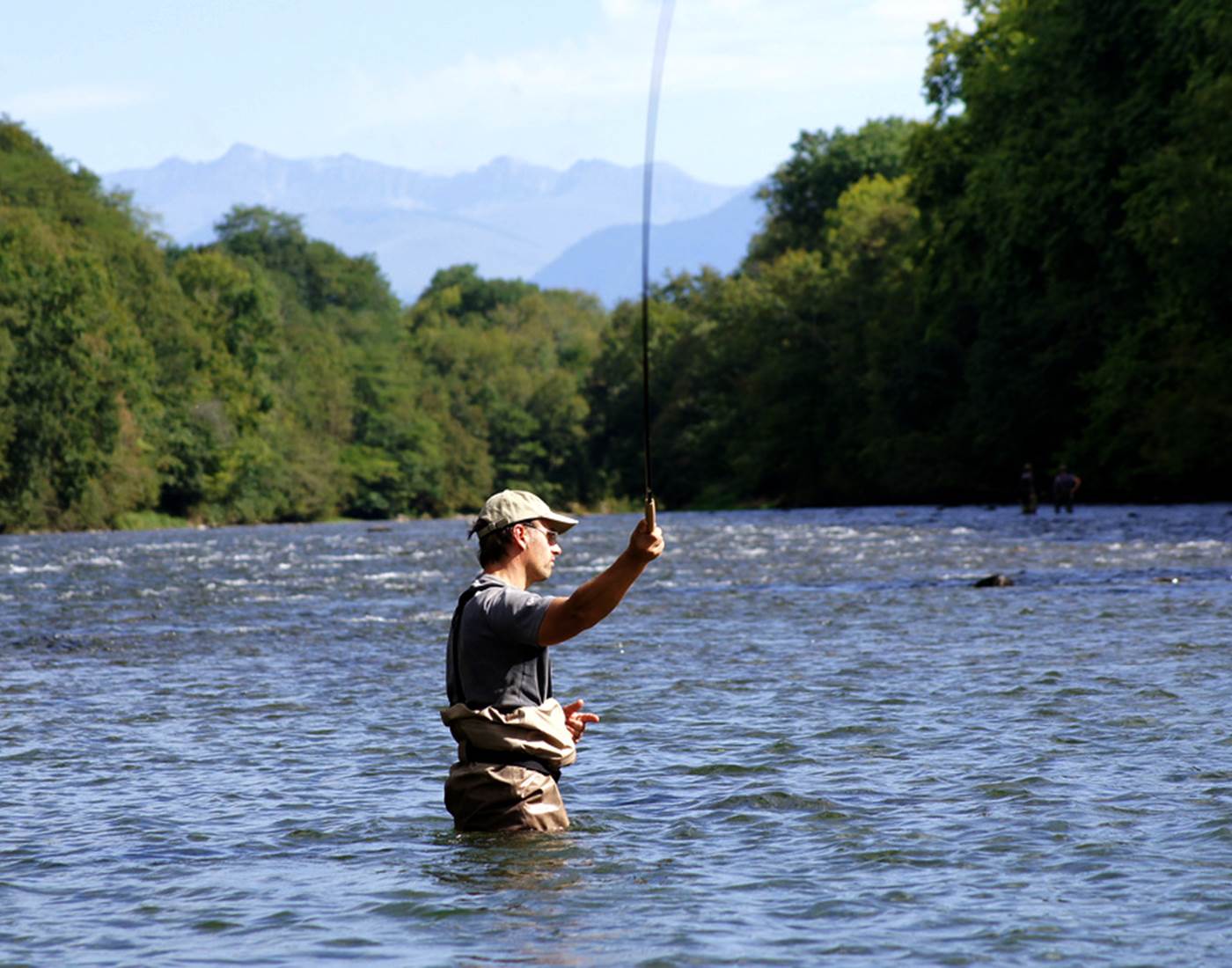 pêche à la mouche pêche au saumon