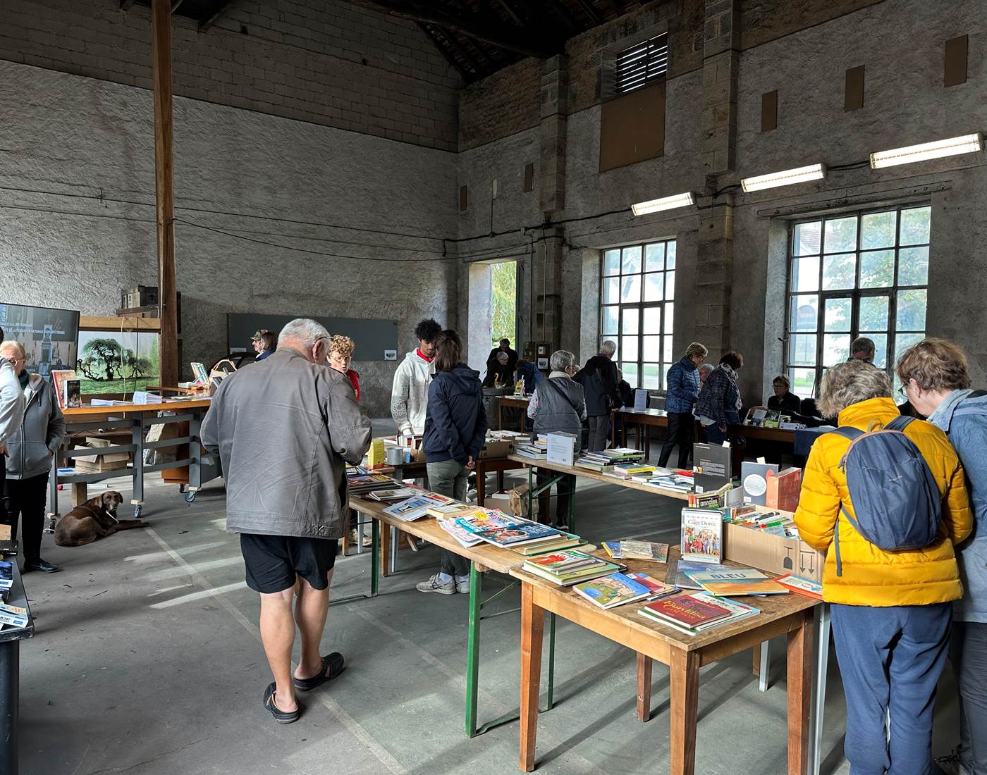 Bourse aux livres de la Manufacture Royale de Bains