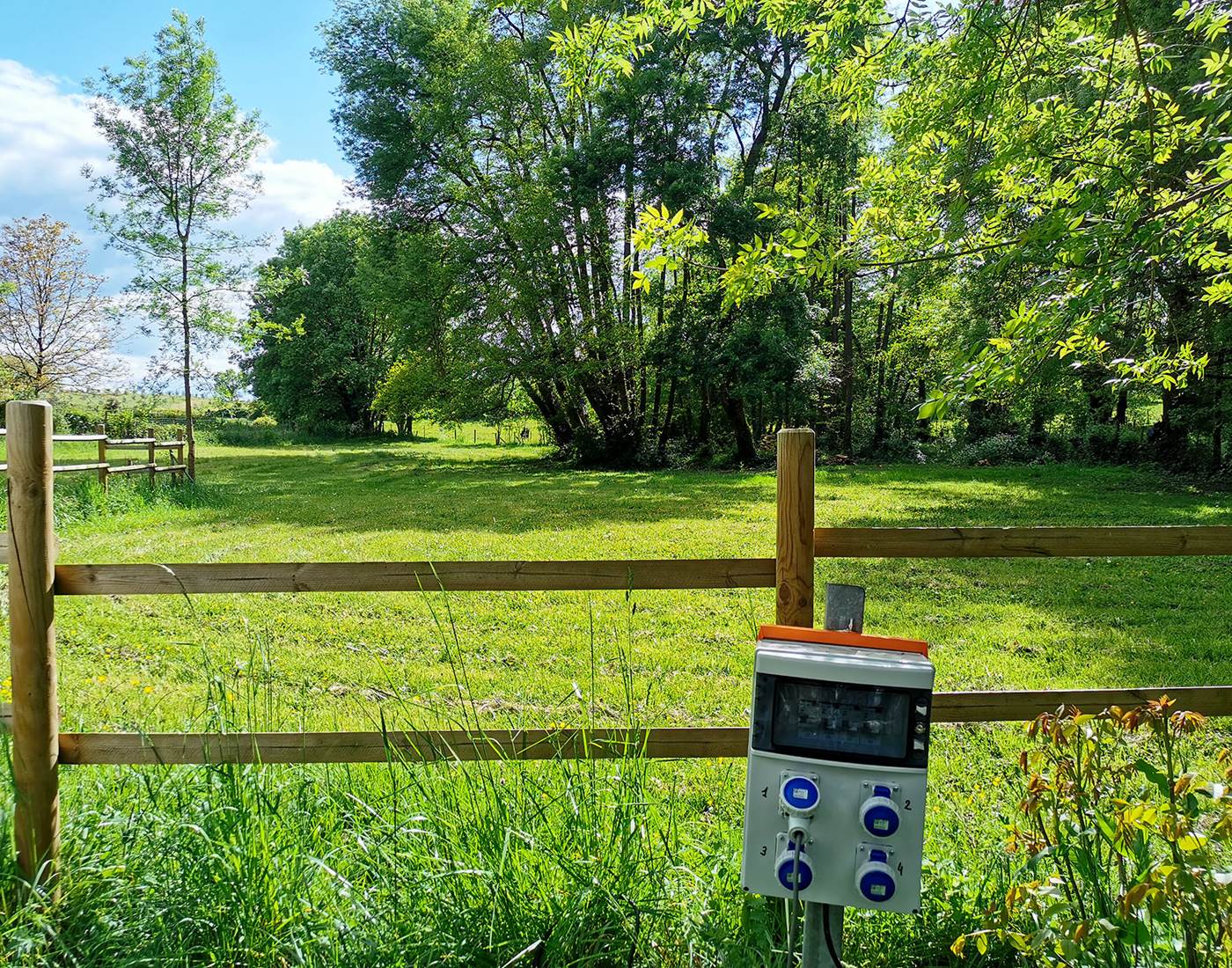 Accès électriques du camping