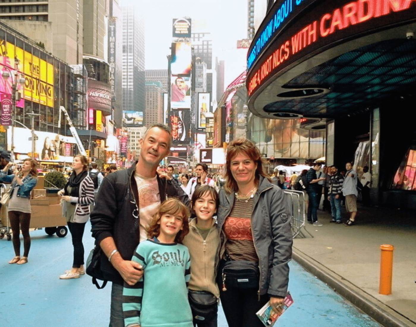 Petite pause a Manhattan