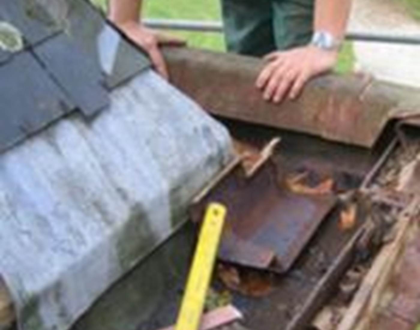 Chéneaux et lucarnes en travaux