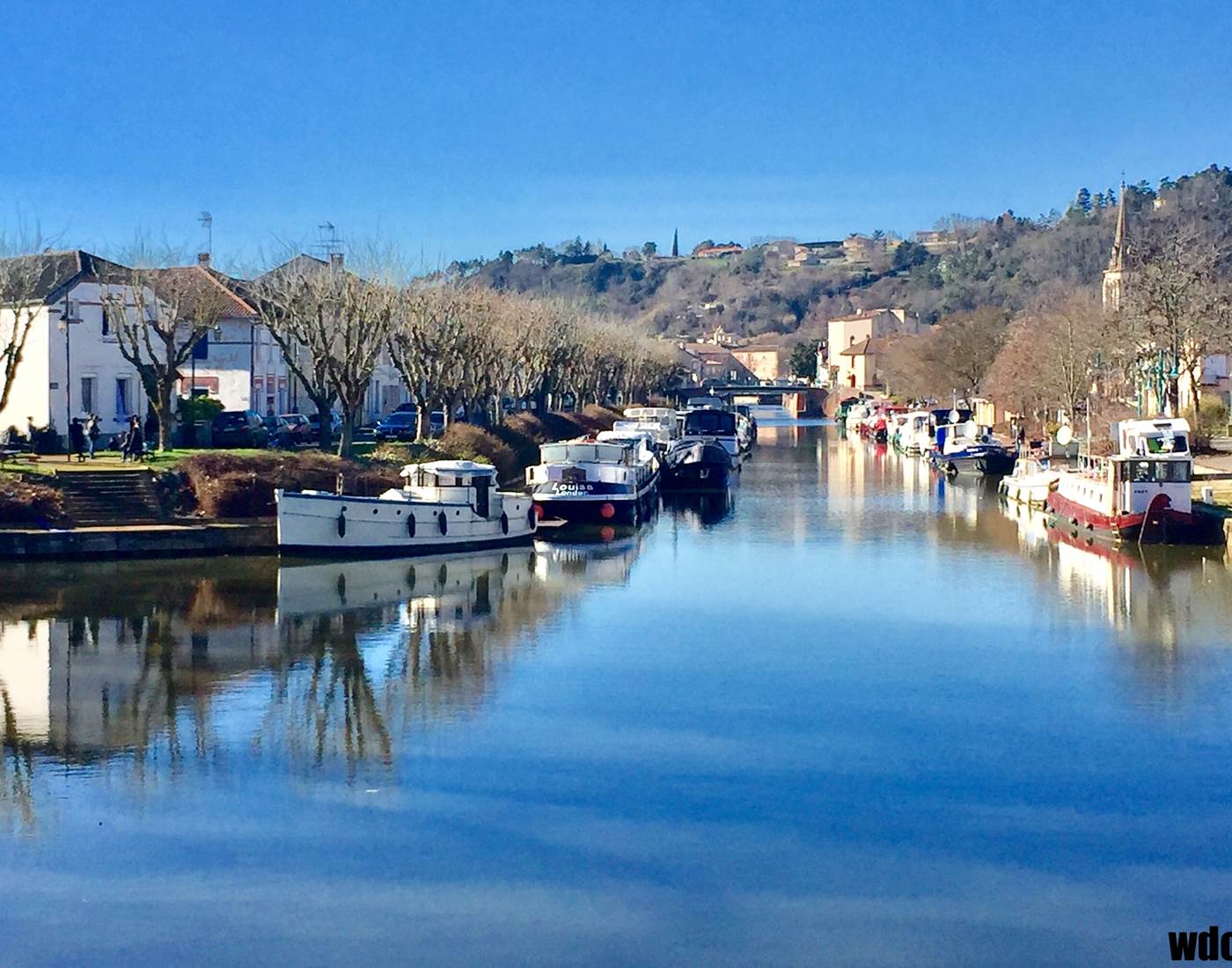 MOISSAC - Les canaux de la ville