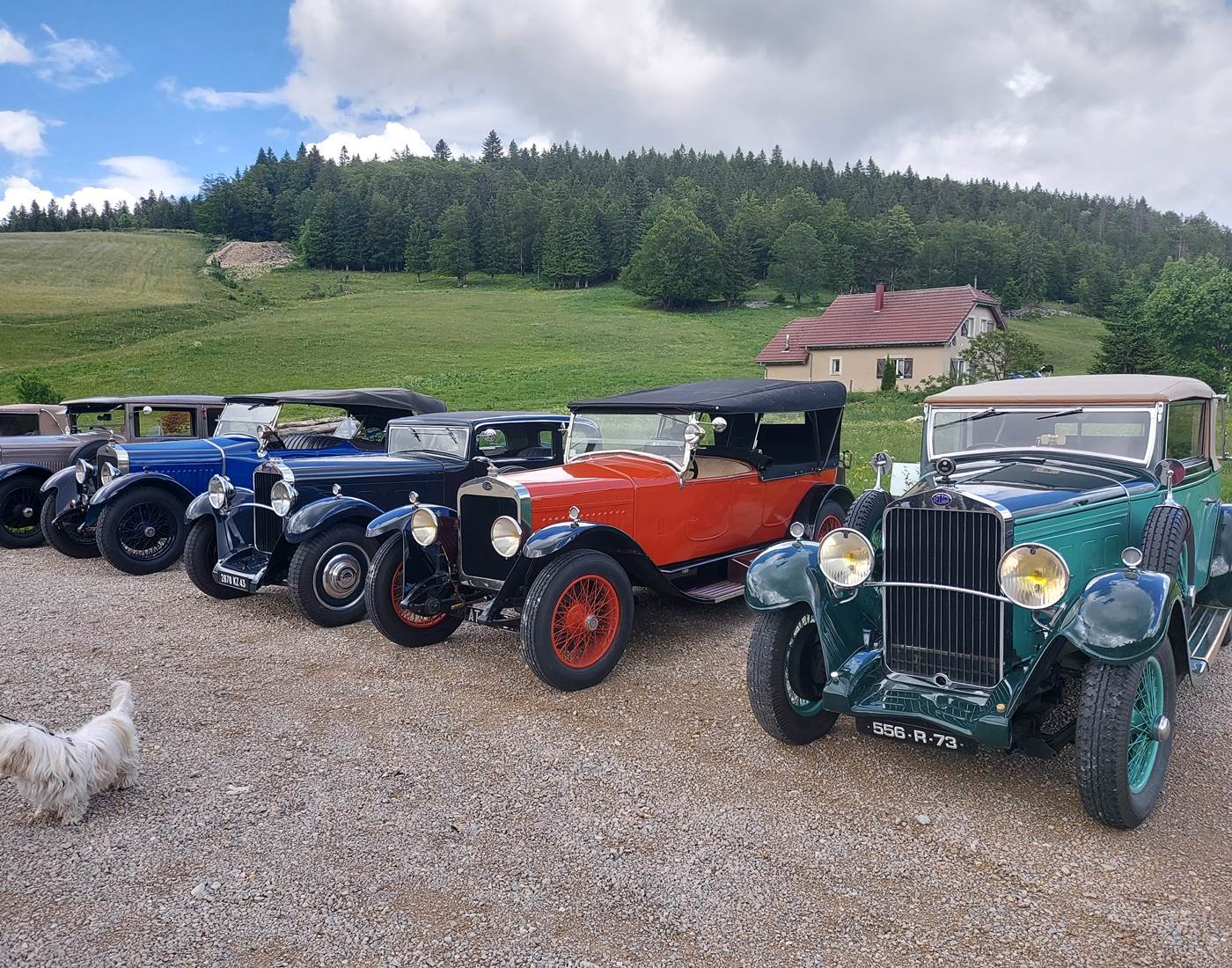 Les véhicules anciens de l'A2VE