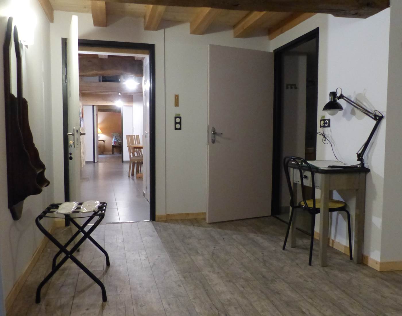 Sol plat de la maison