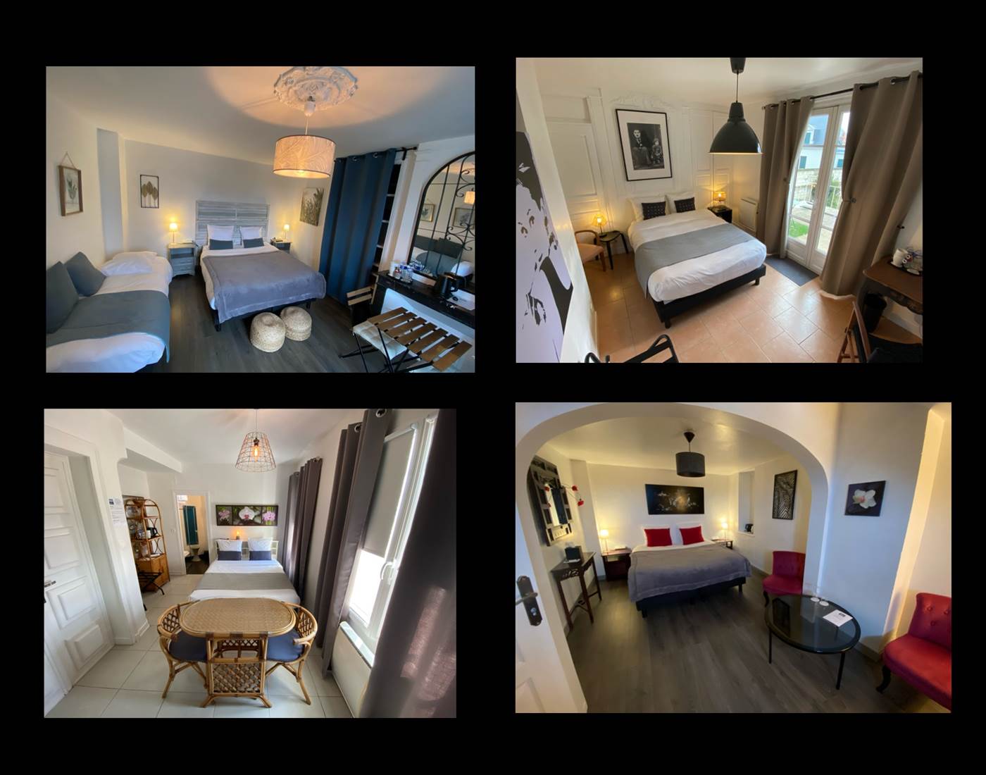 Nos chambres : Bohème - Cinéma - Zen - Asie