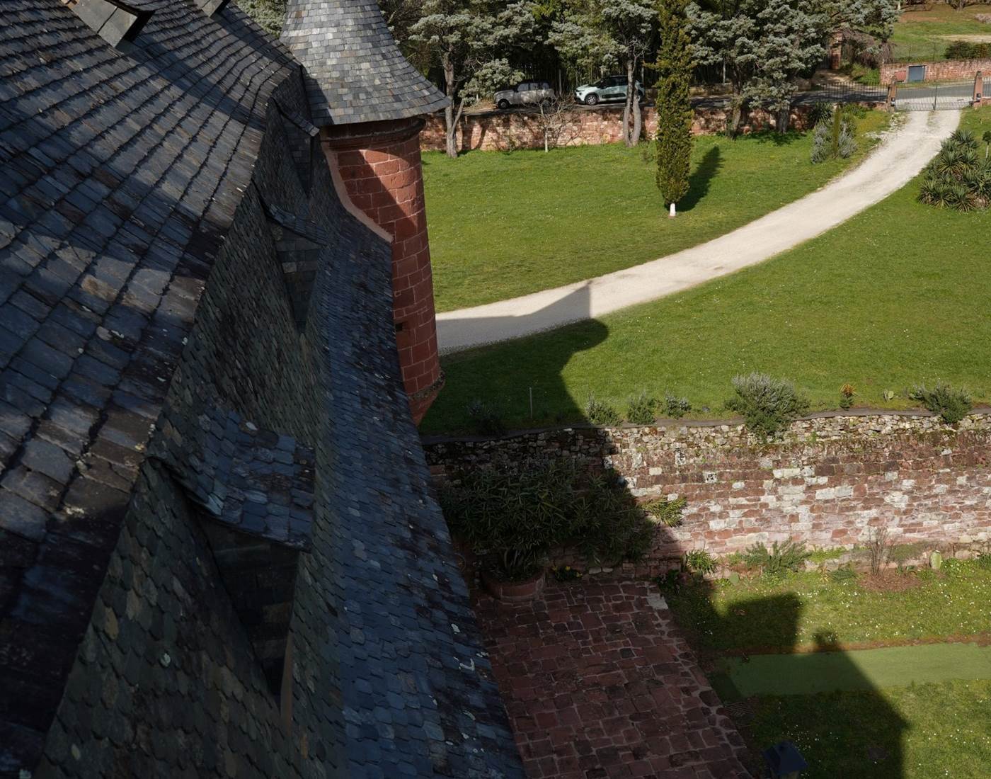 vue du chemin de ronde